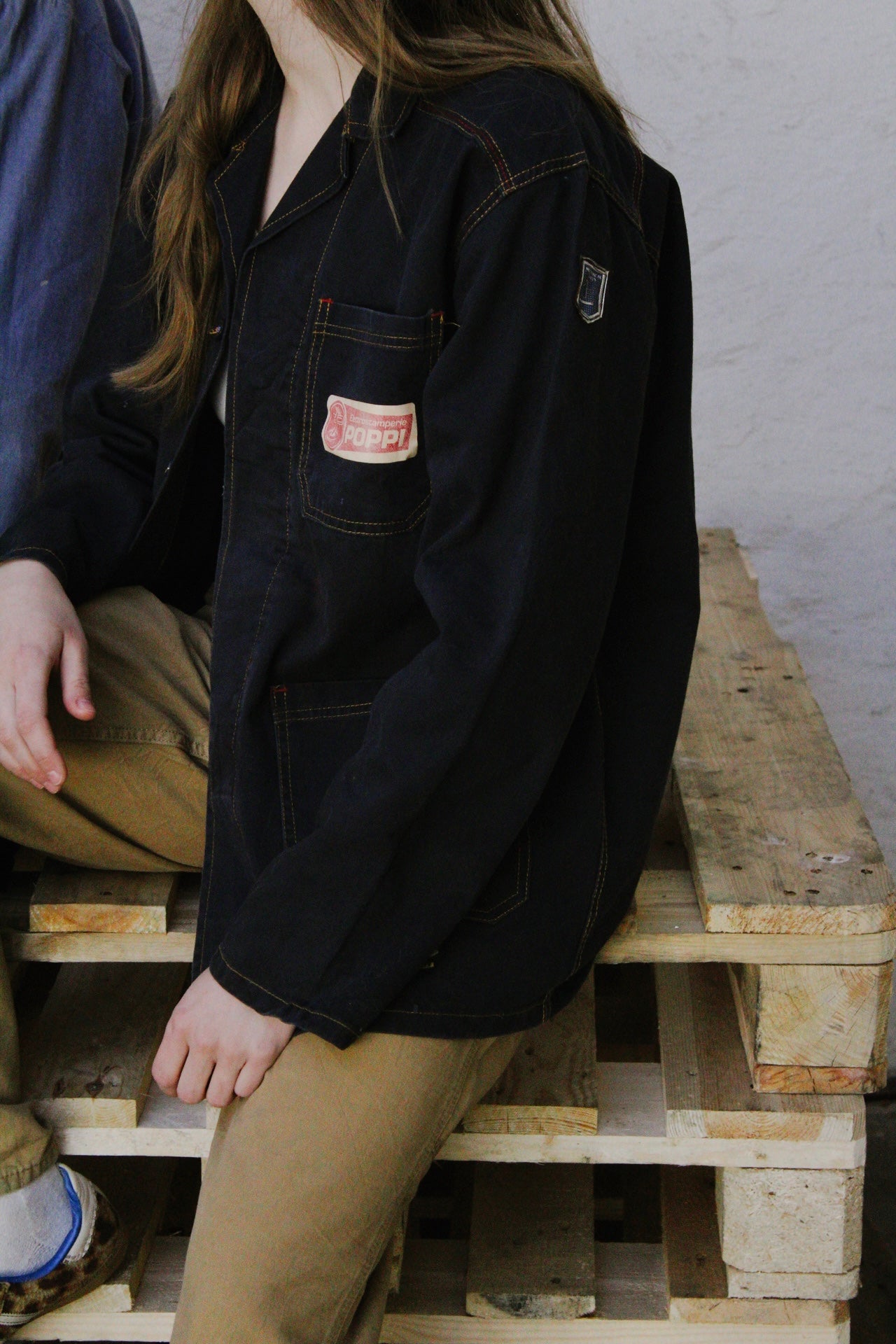 Vintage French Worker Jacket