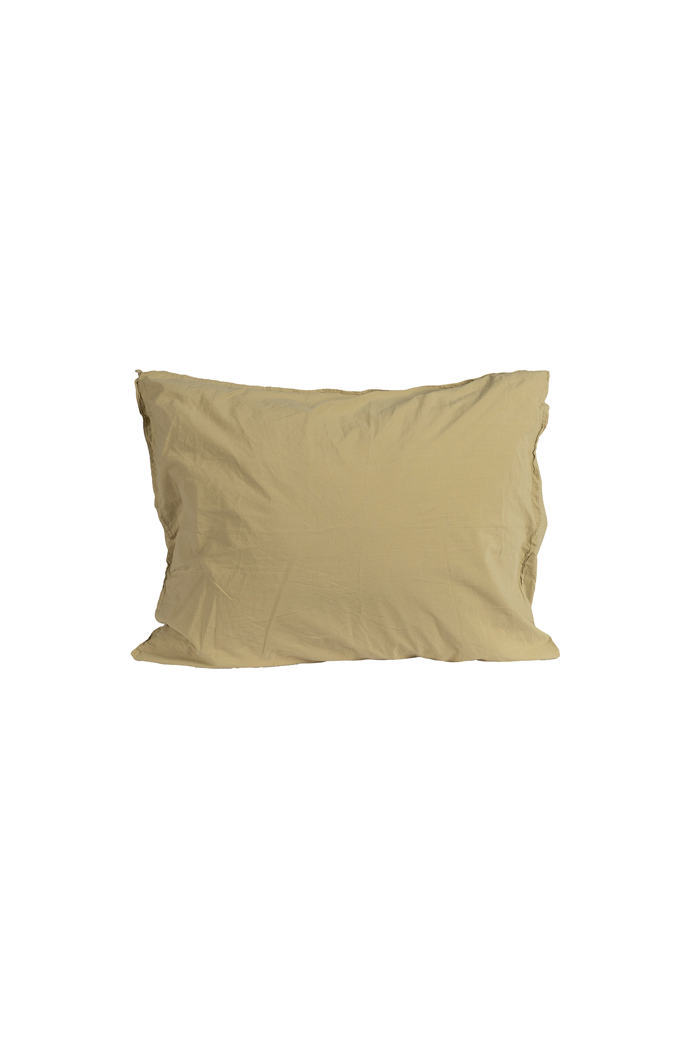 Örngott Crinkle Khaki green (50x60cm)