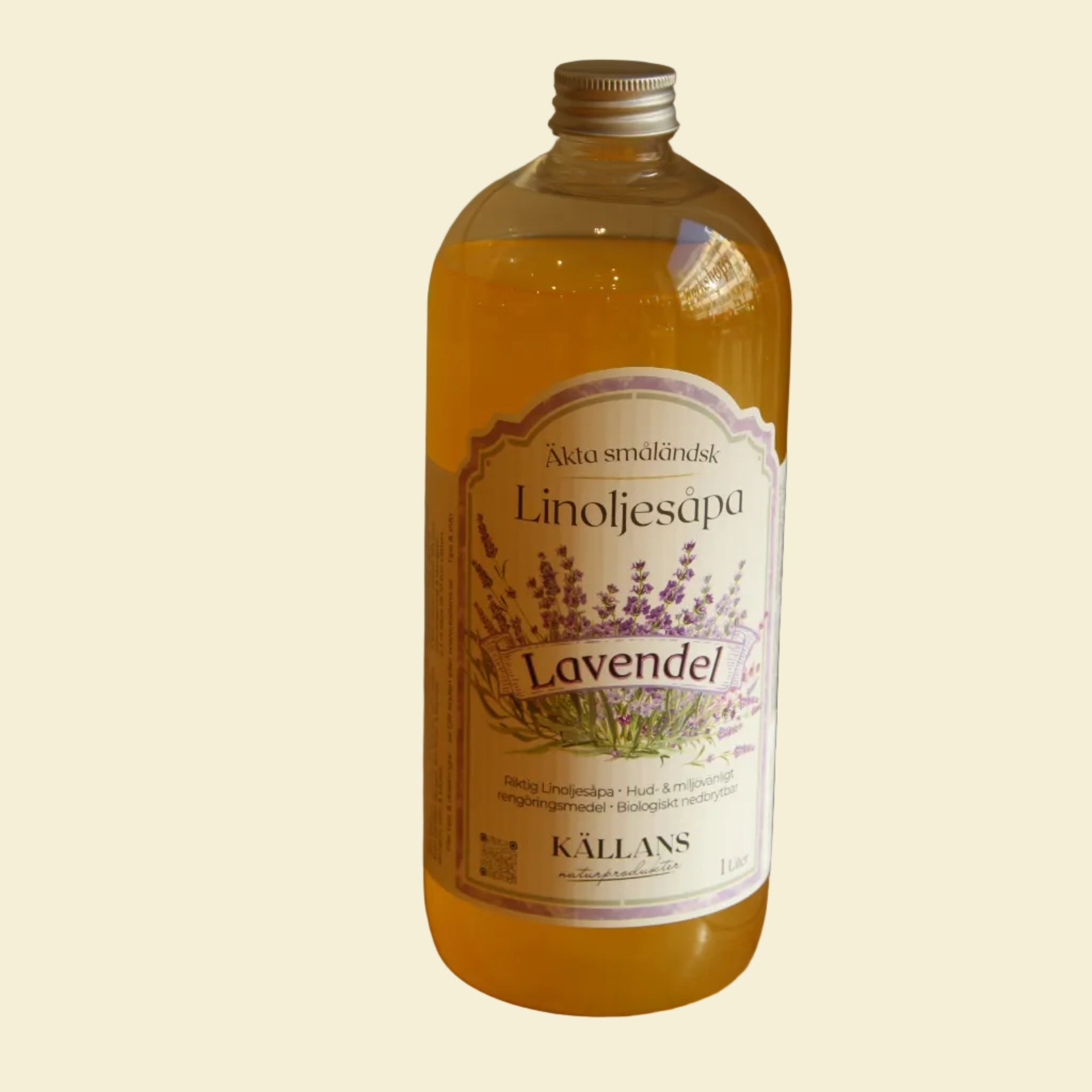 Linoljesåpa Lavendel (1l)