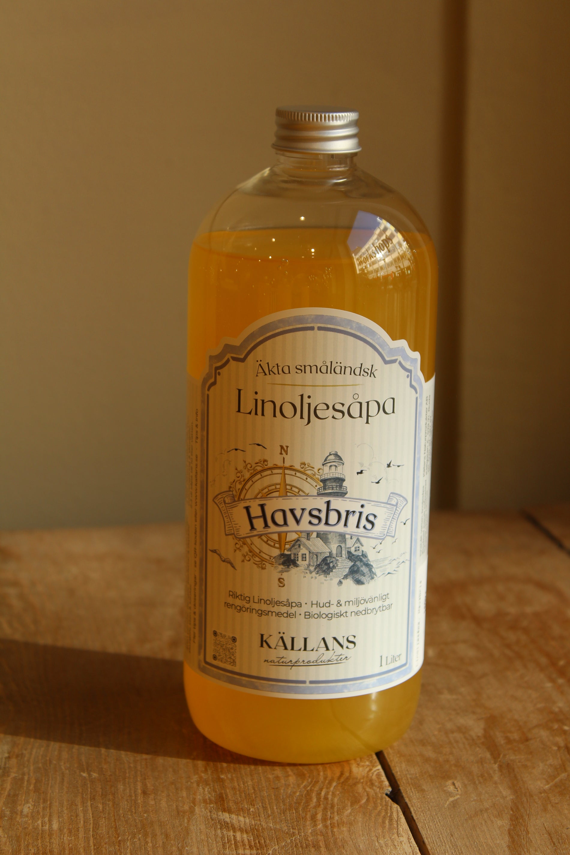 Linoljesåpa Havsbris (1l)
