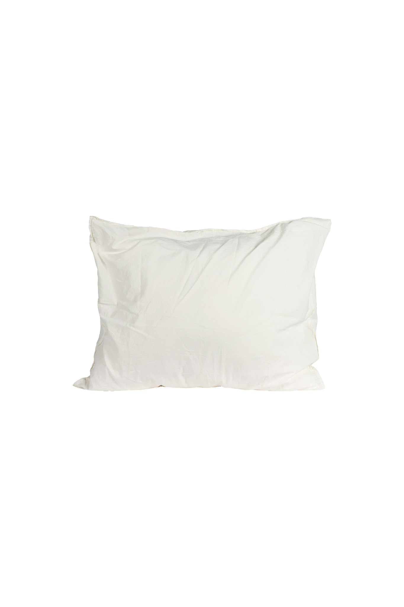 Örngott Crinkle Off White med skrynklig struktur, produktbild