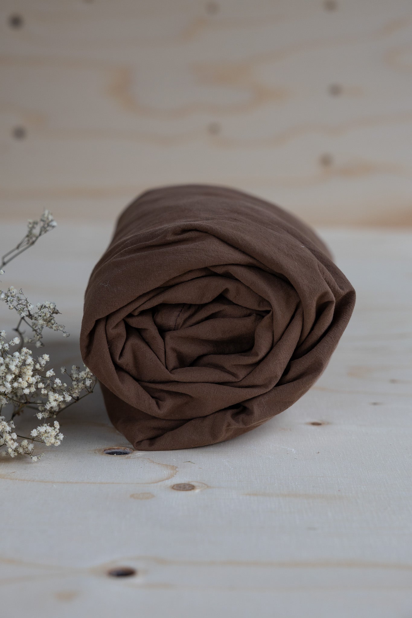 Lakan Crinkle Espresso (150x260cm)