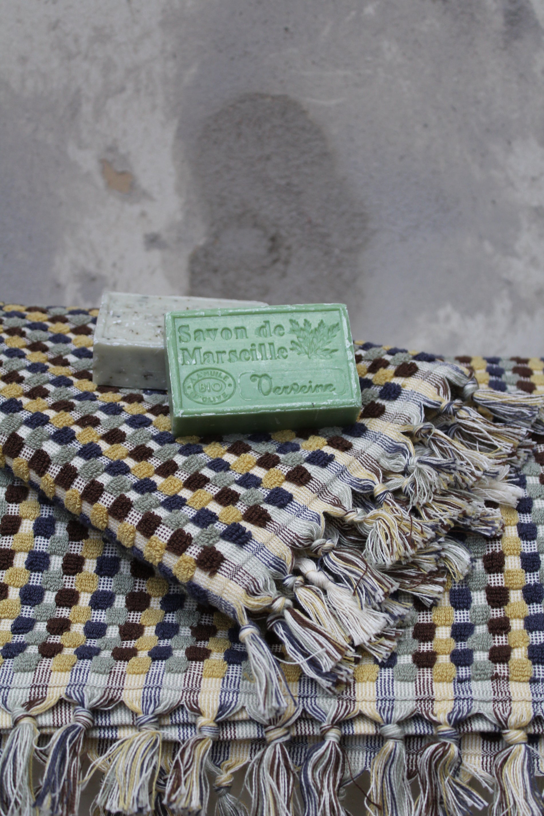 Handduk Checker (90x150cm)