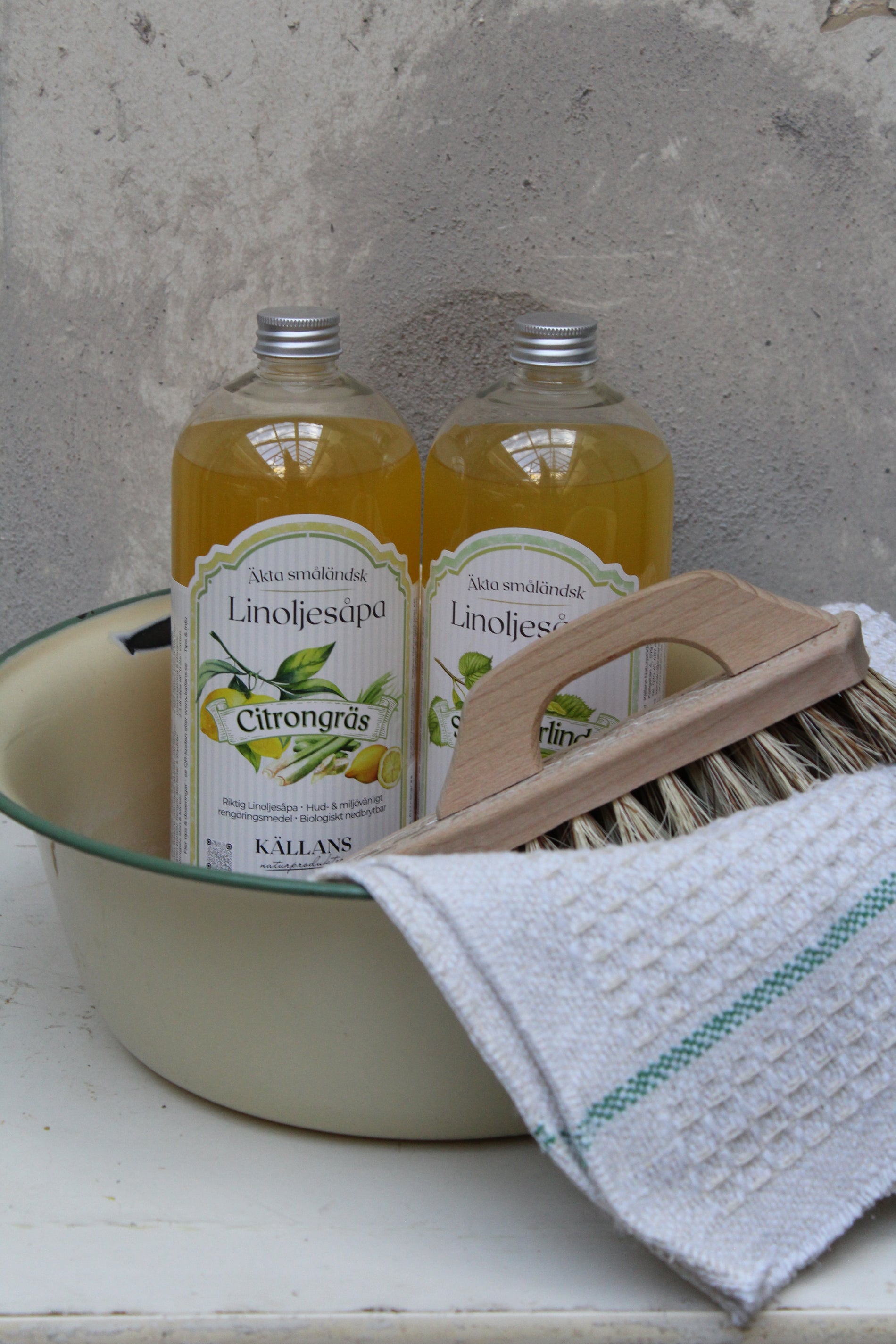 Linoljesåpa Citrongräs (1l)