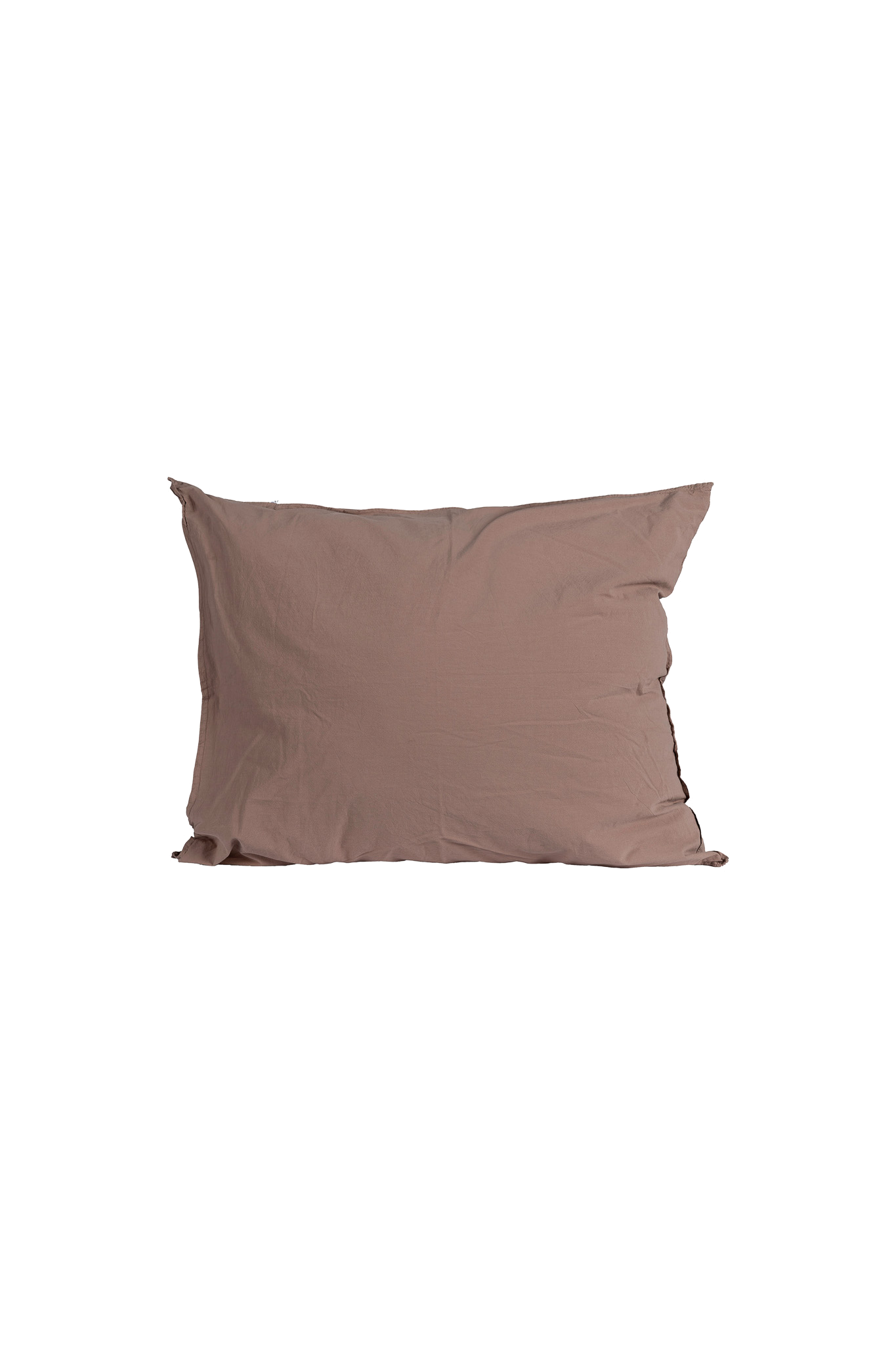 Örngott Crinkle Rose Taupe med skrynklig struktur, produktbild