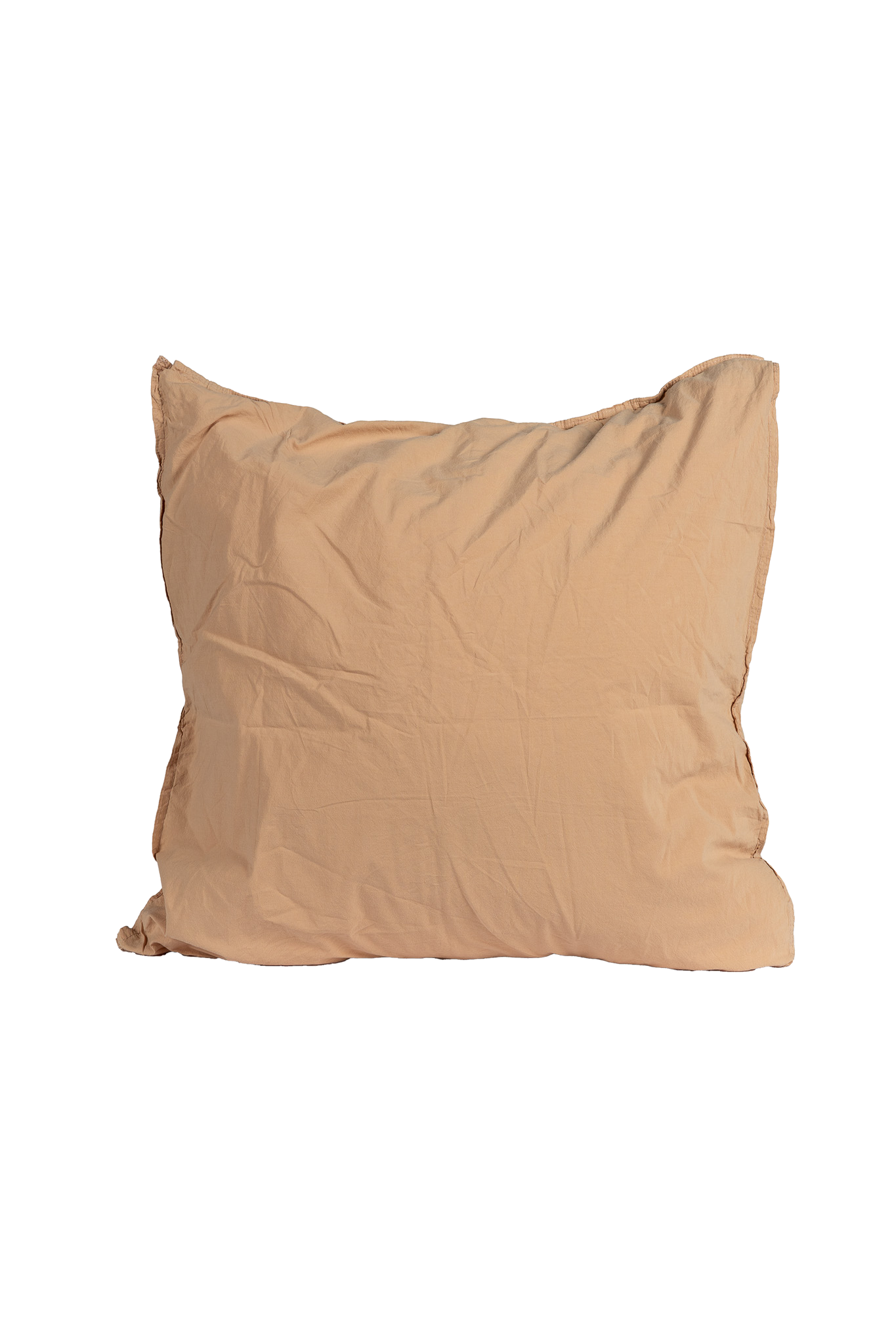 Kuddfodral Crinkle Peach Pink (65x65cm)