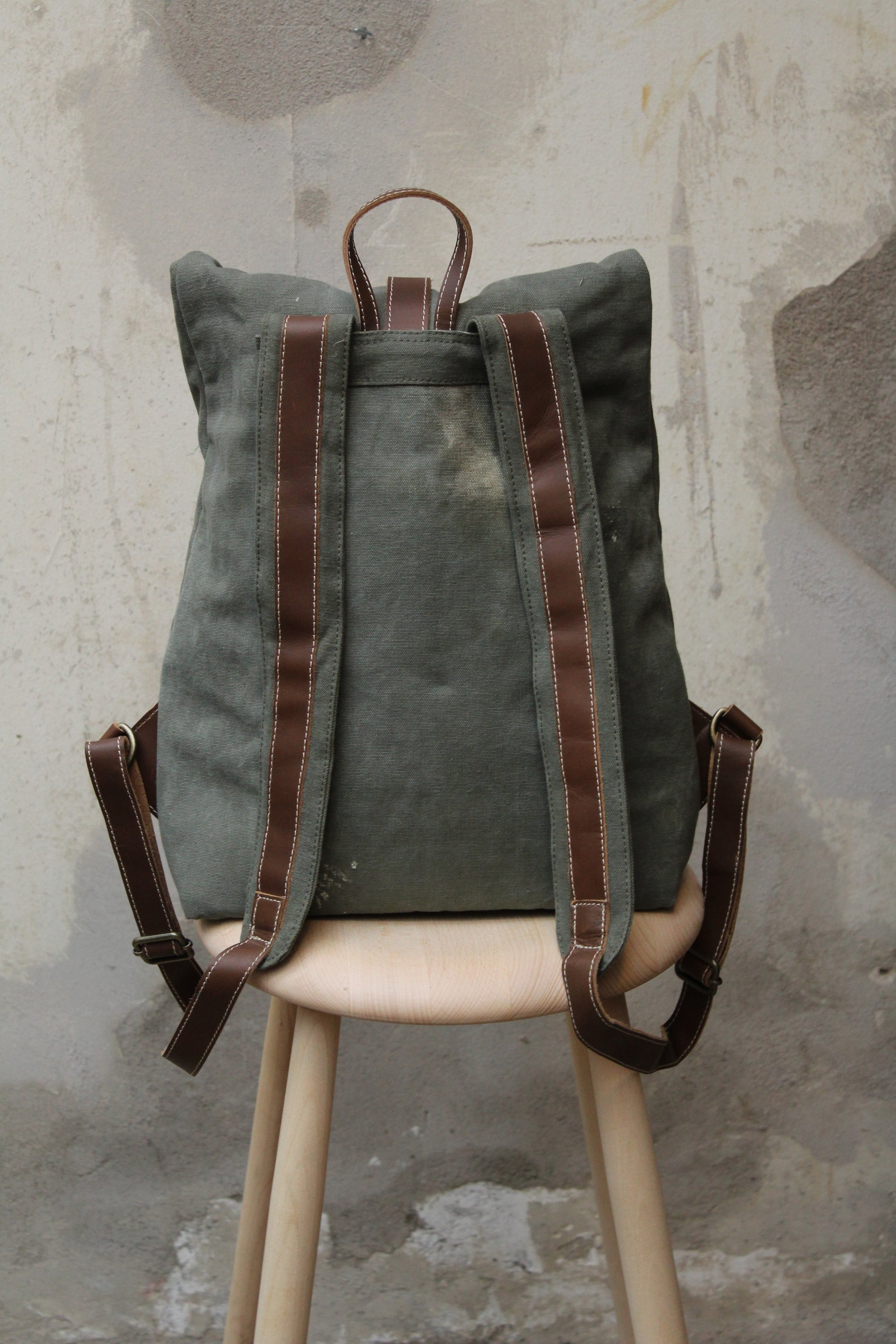 Knösa Ryggsäck Khaki