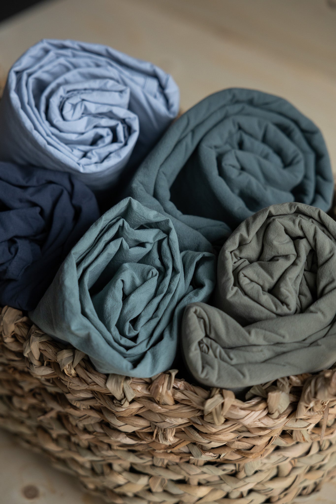 Lakan Crinkle Sage (240x260cm)