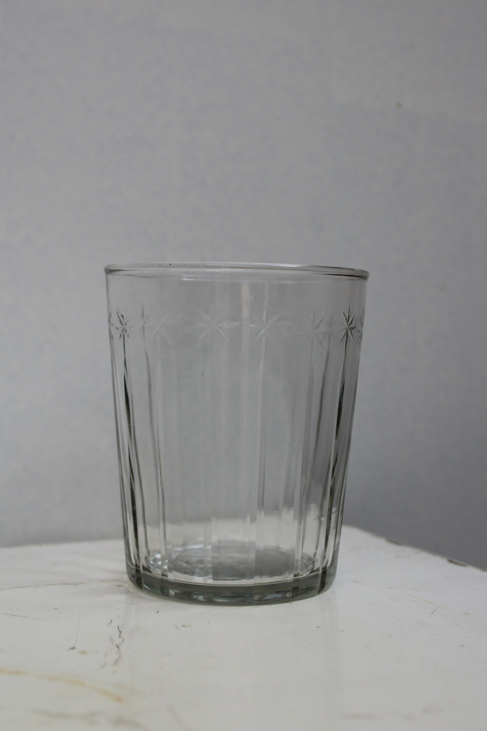 Tumbler Glas Etched Stort