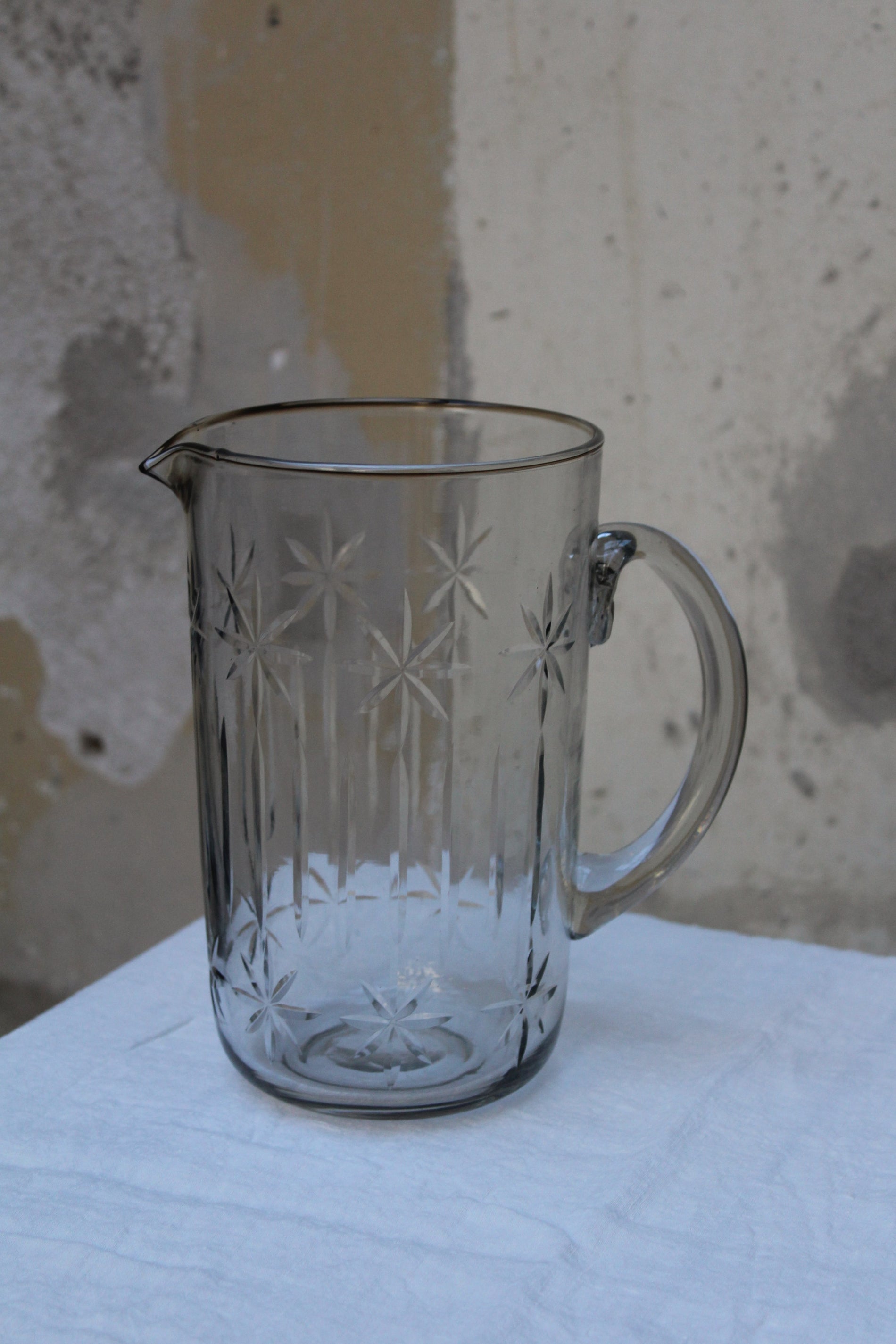 Tumbler Glas Etched Jug