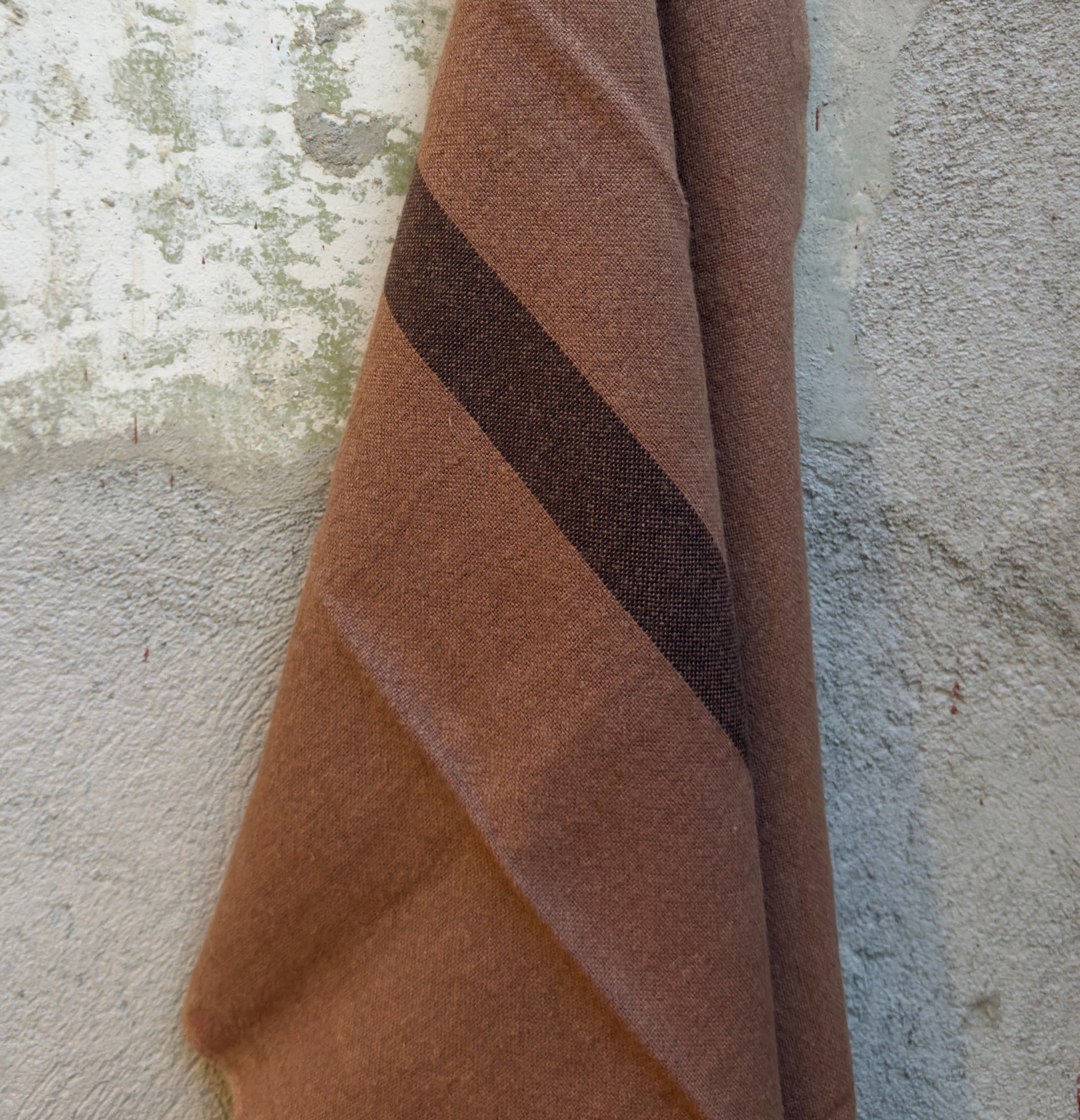 Kökshandduk "Torchon Doudou Raye" - Cafe au lait