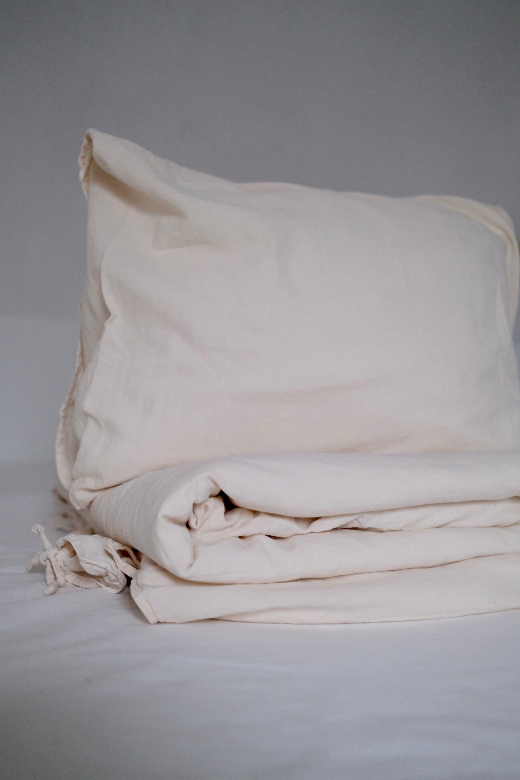 Påslakanset Gemini - Tara powder (150x210cm)