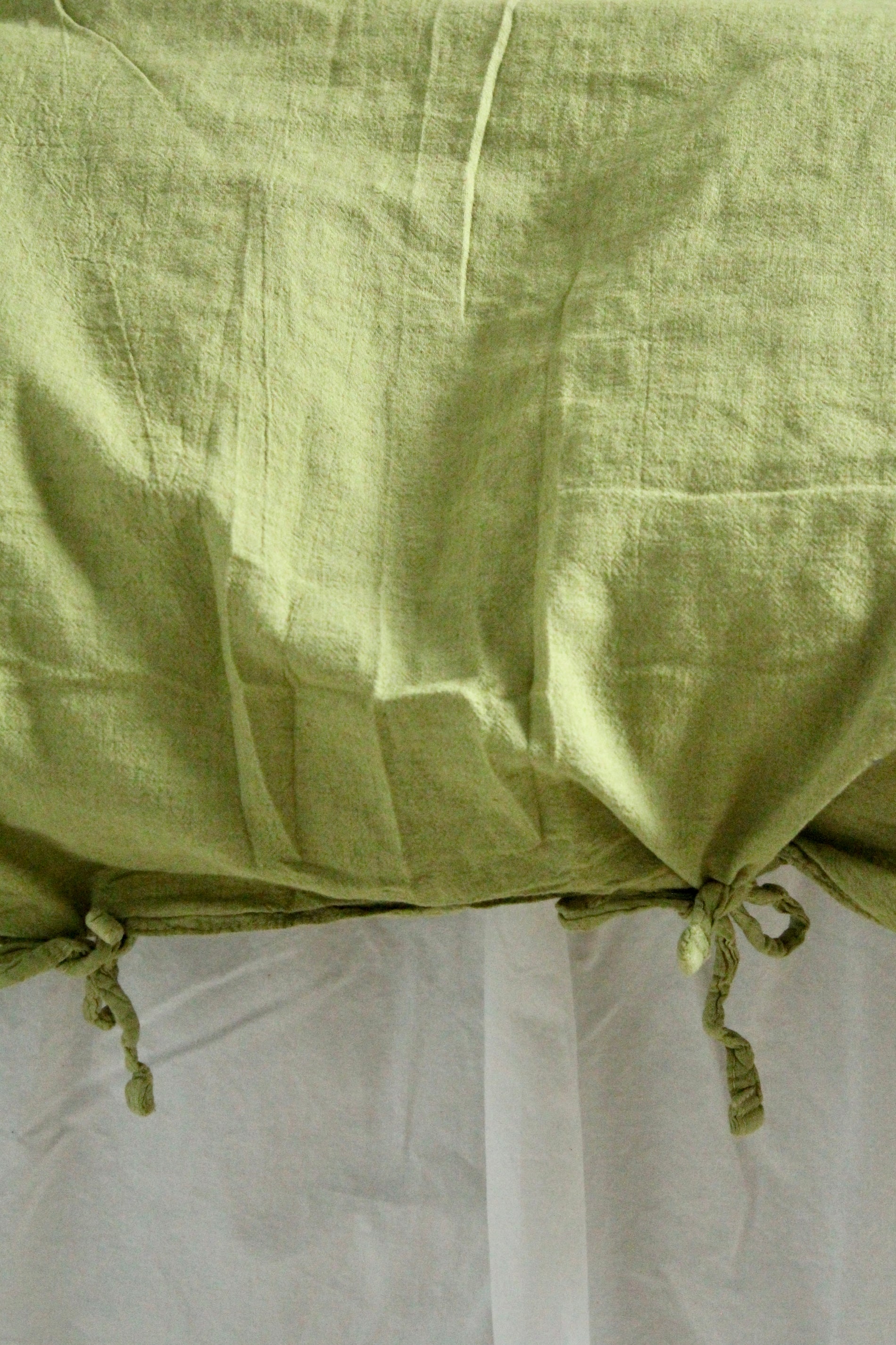 Påslakanset Gemini - Floral green (230x220cm)