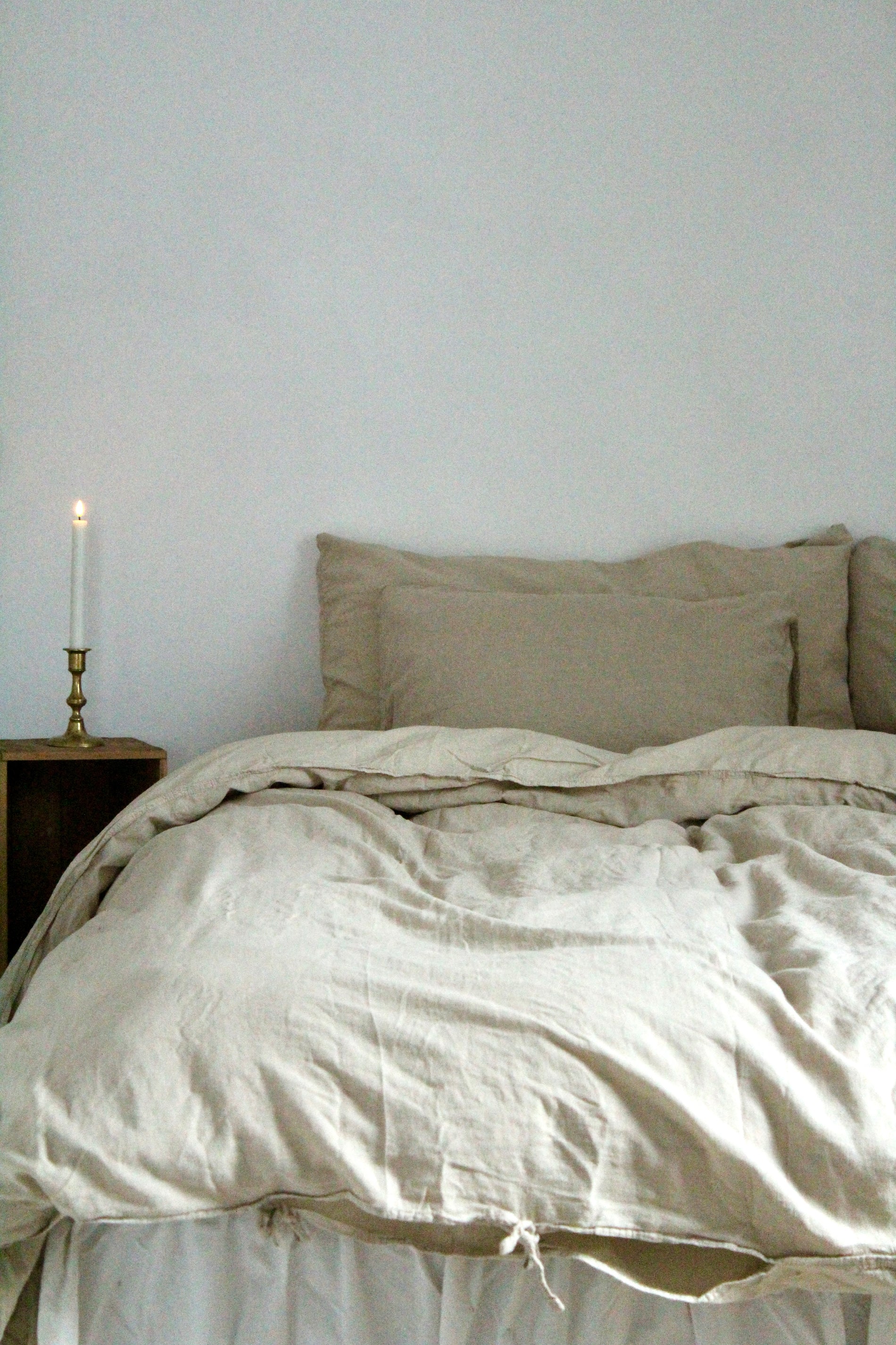 Påslakanset Gemini - Chestnut (230x220cm)