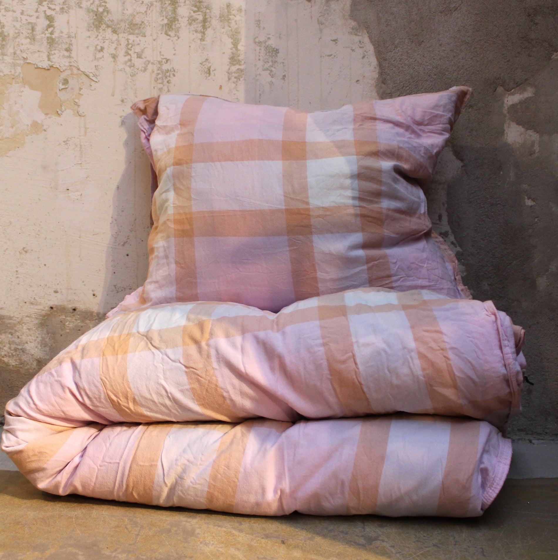 Påslakanset (150x210cm) - Rutan Linnea