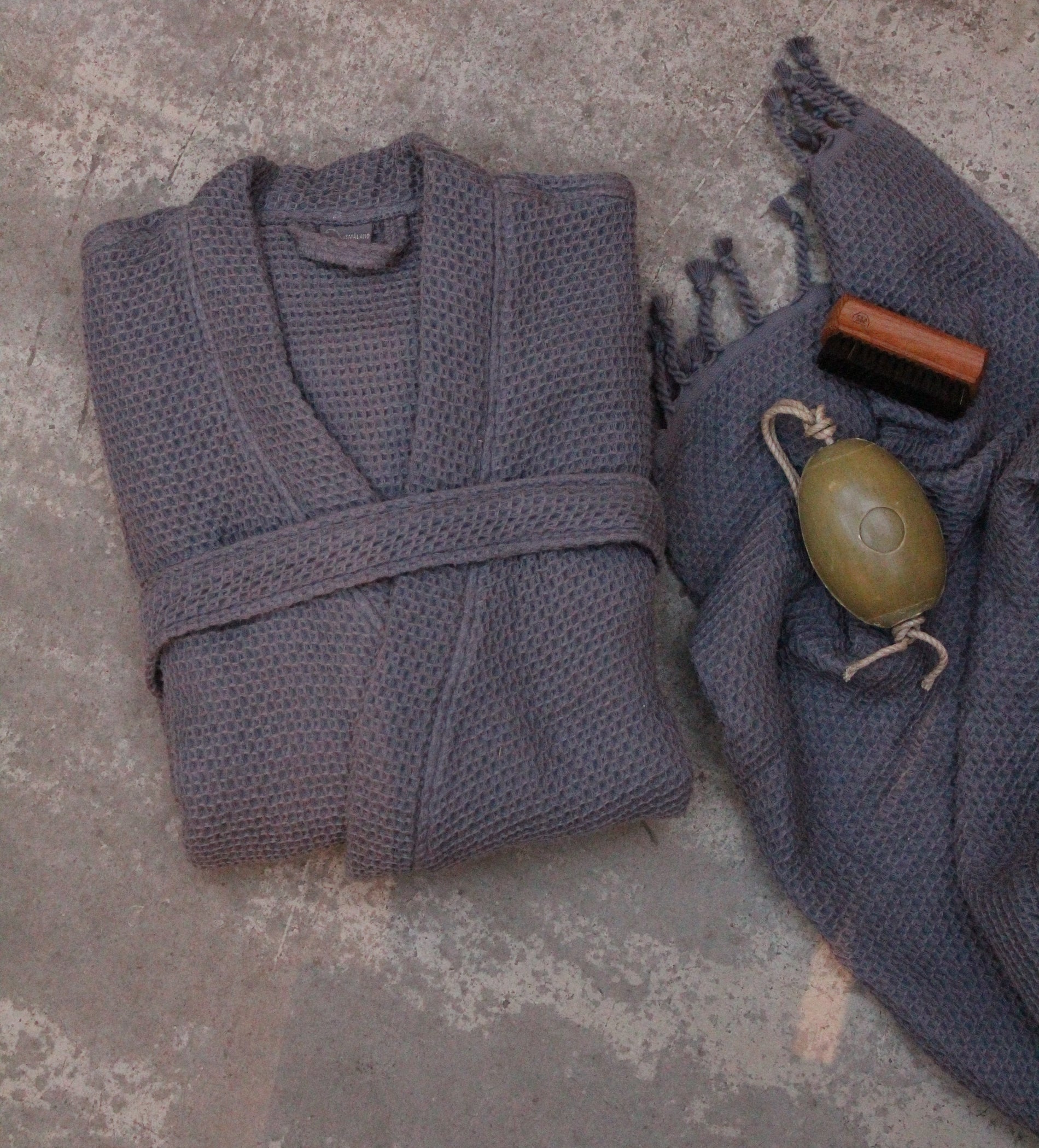 Fluffy Waffle Badrock S/M - Charcoal