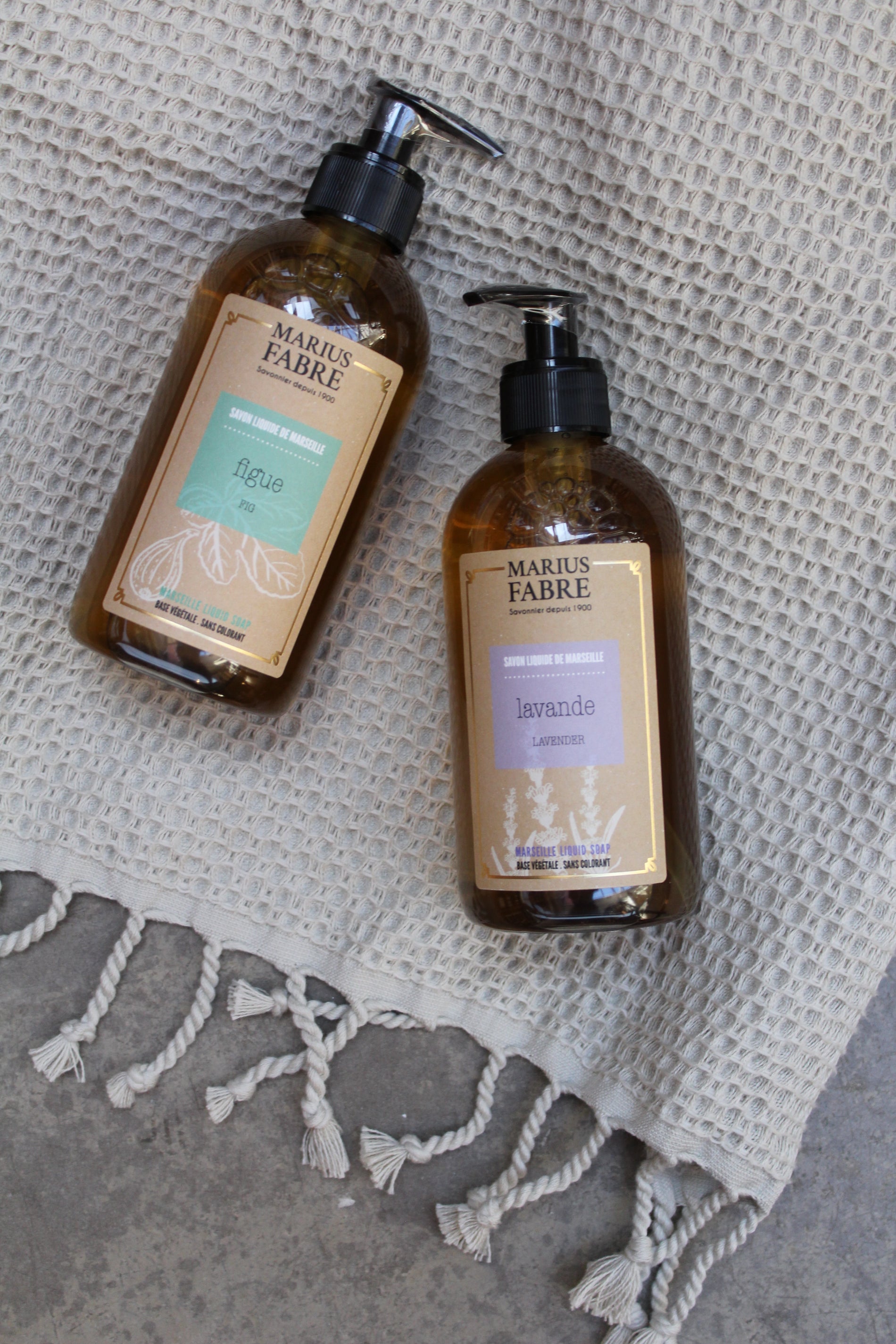 Marseille liquid soap- 400ml fig