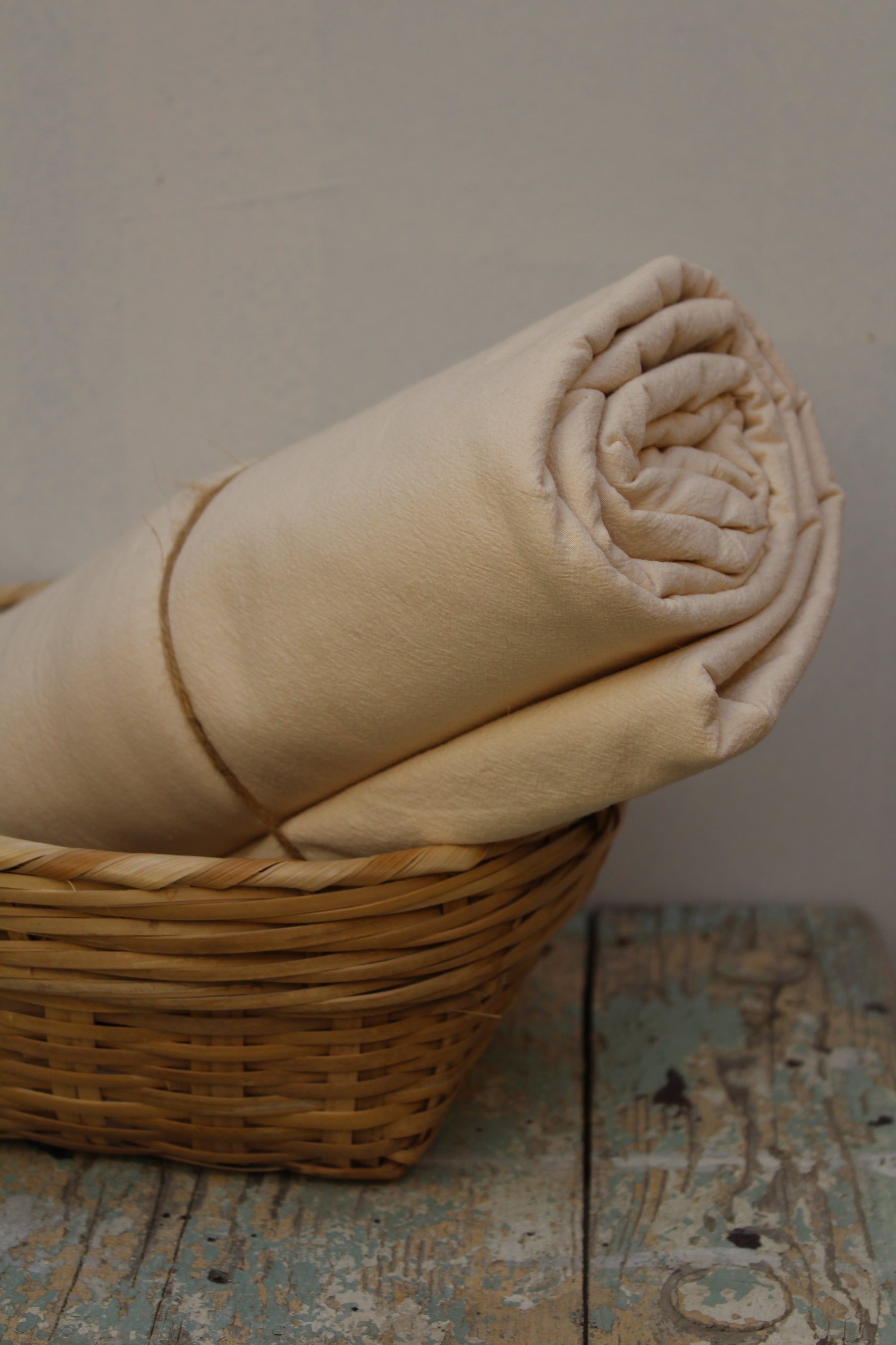 Lakan Crinkle Nude Pink (240x260cm)