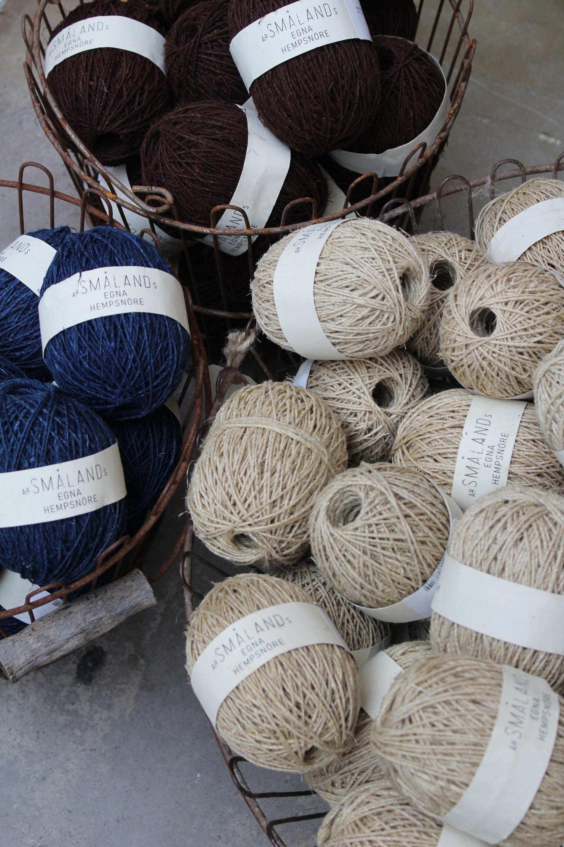 Hampasnöre - Blå 100m