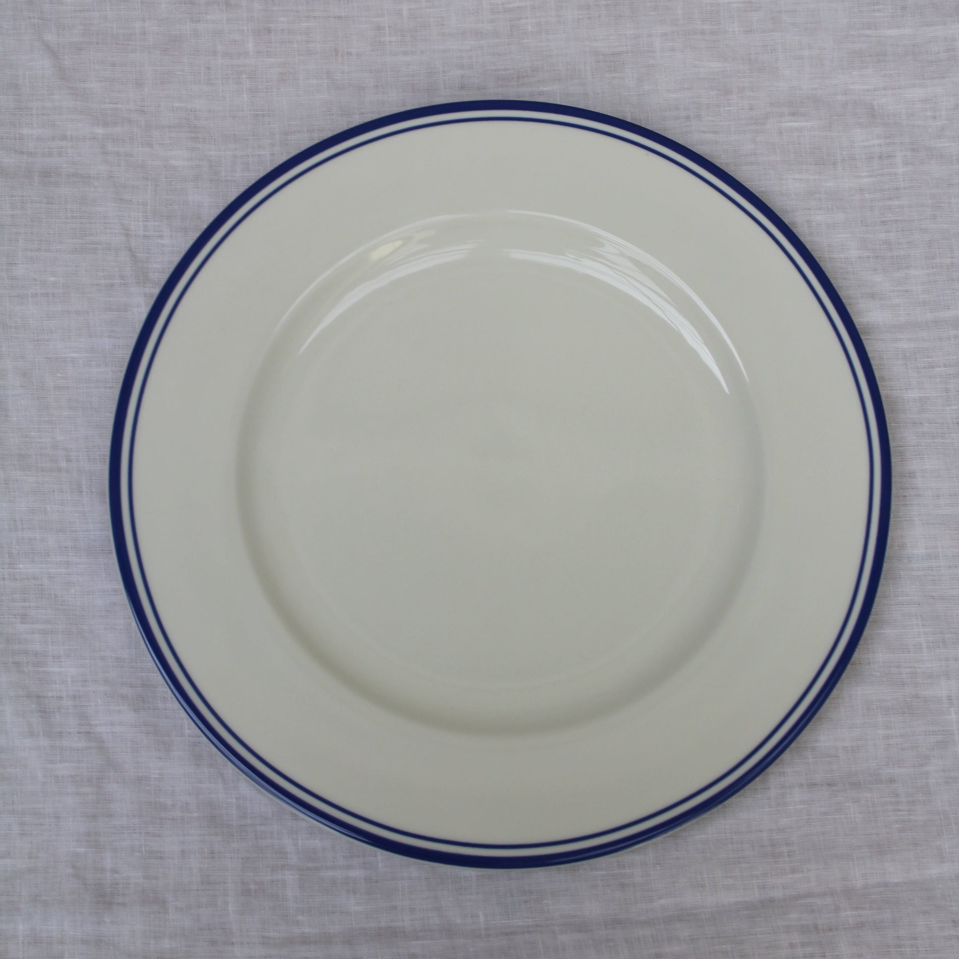 Minnen från Paris - Dinner plate -blue