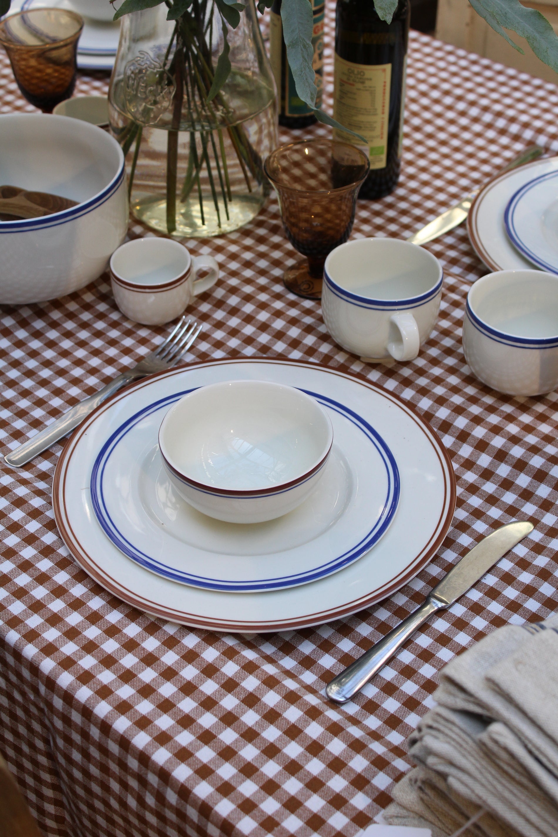 Minnen från Paris - Dessert plate - Blue