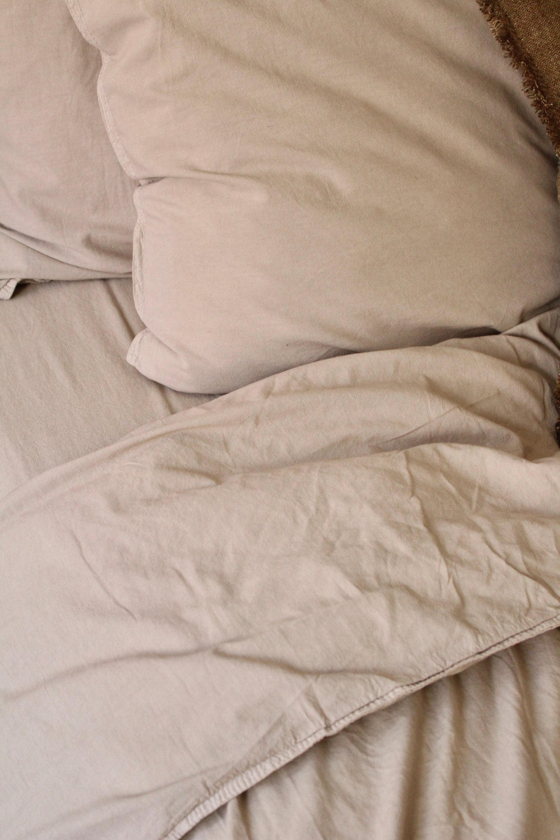 Lakan Crinkle Feather Grey (150x260cm)