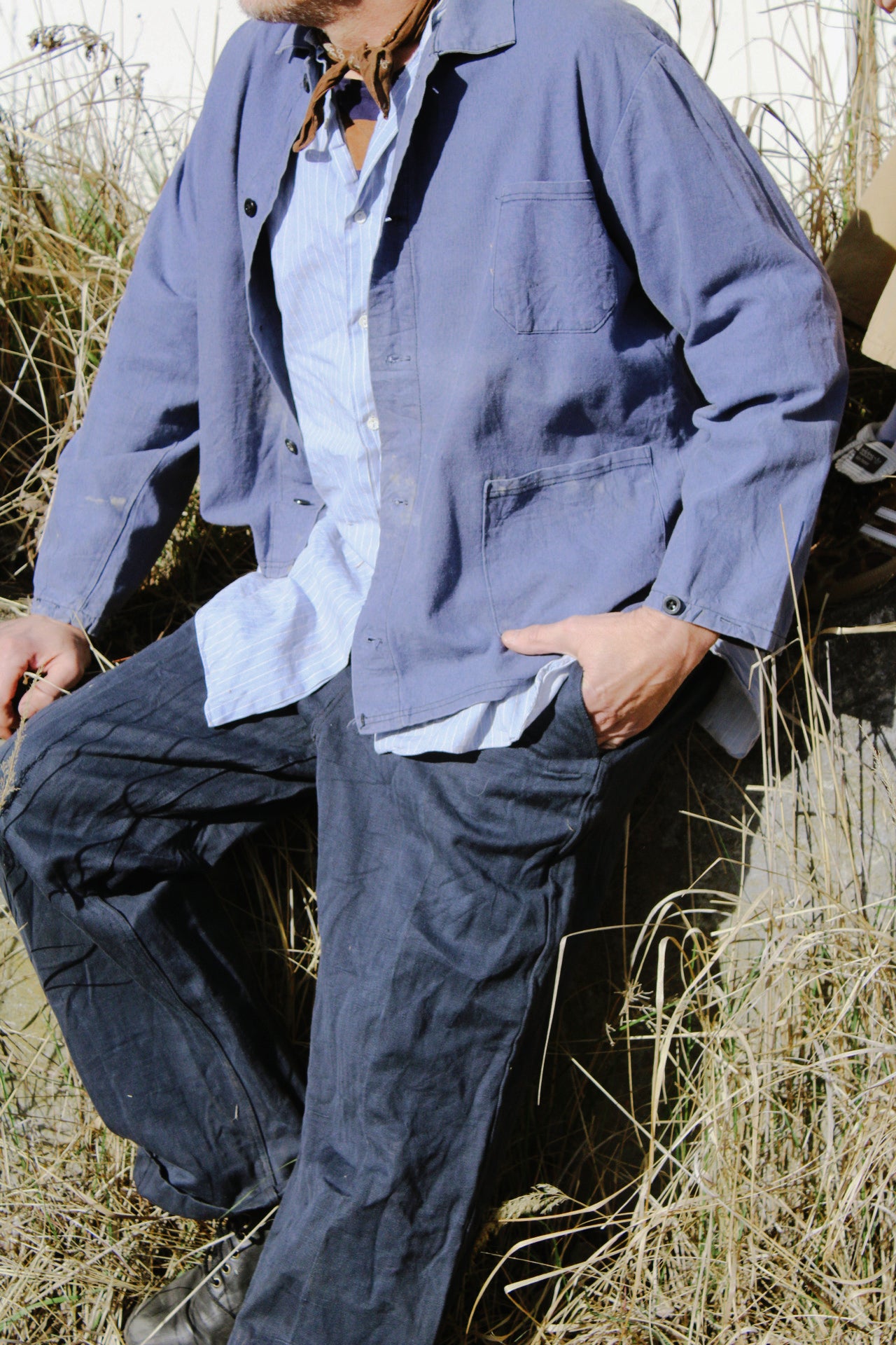 Vintage French Worker Jacket