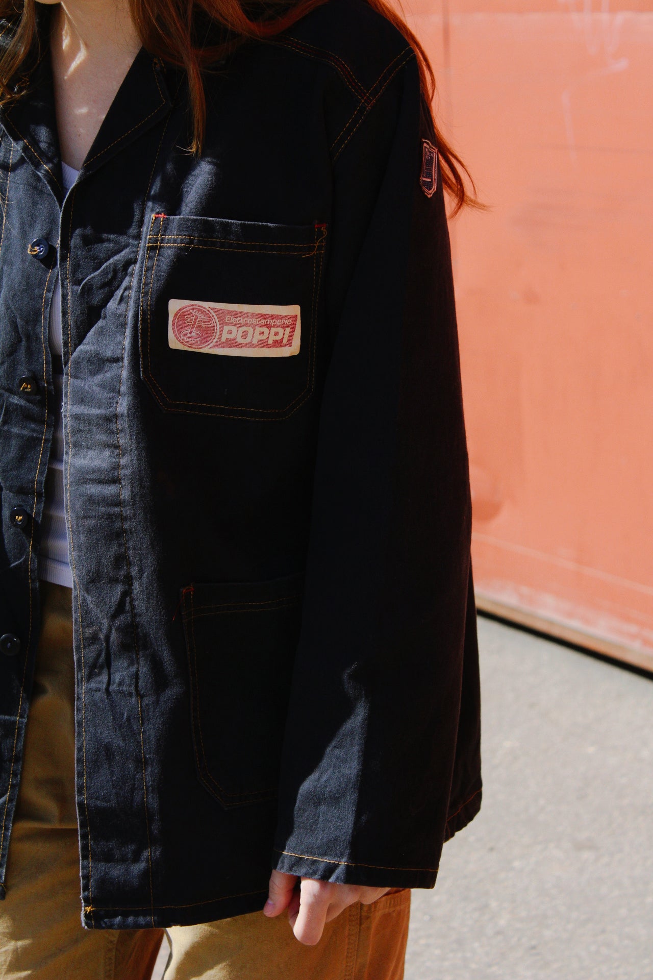 Vintage French Worker Jacket