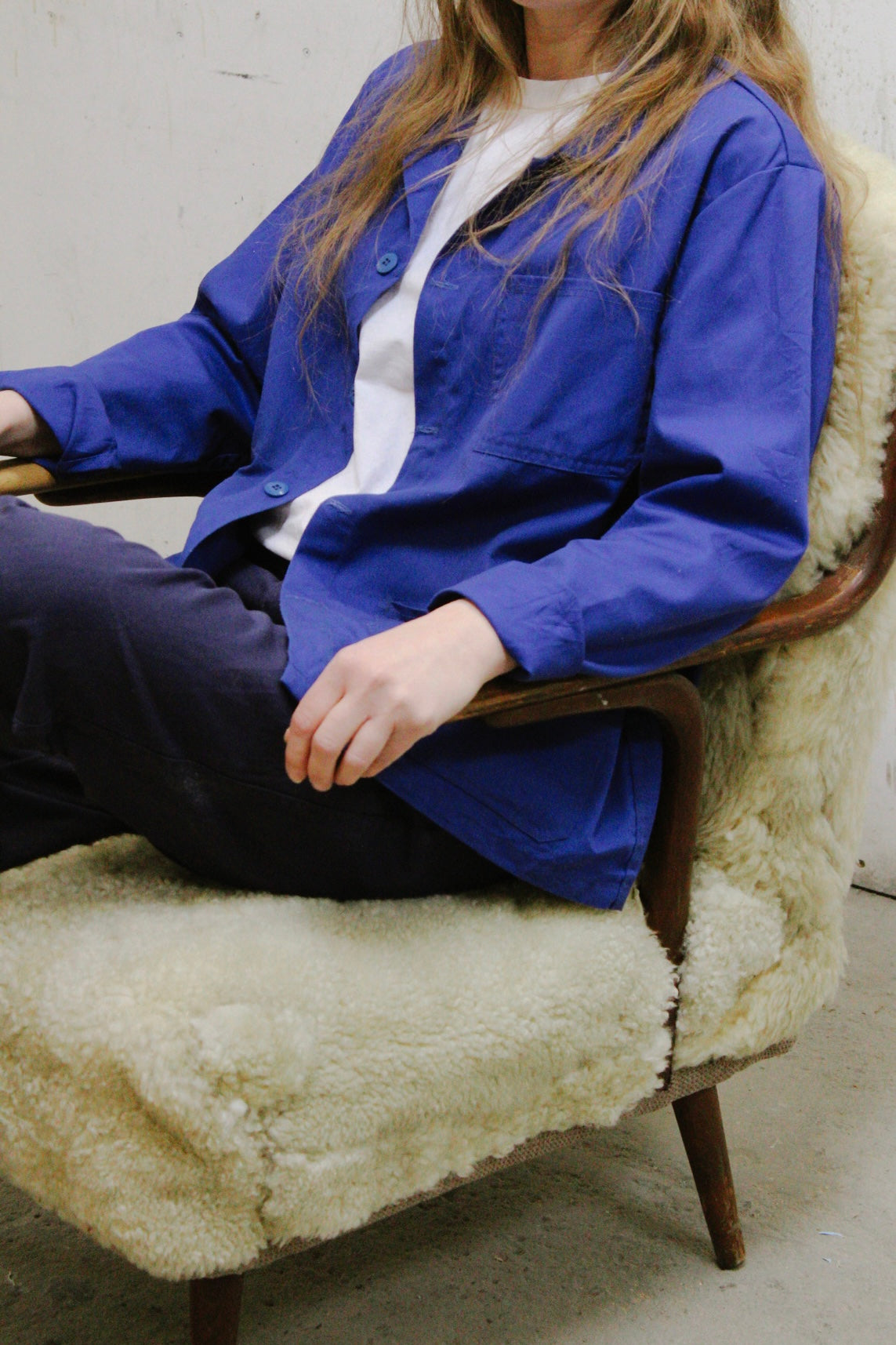 Vintage French Worker Jacket