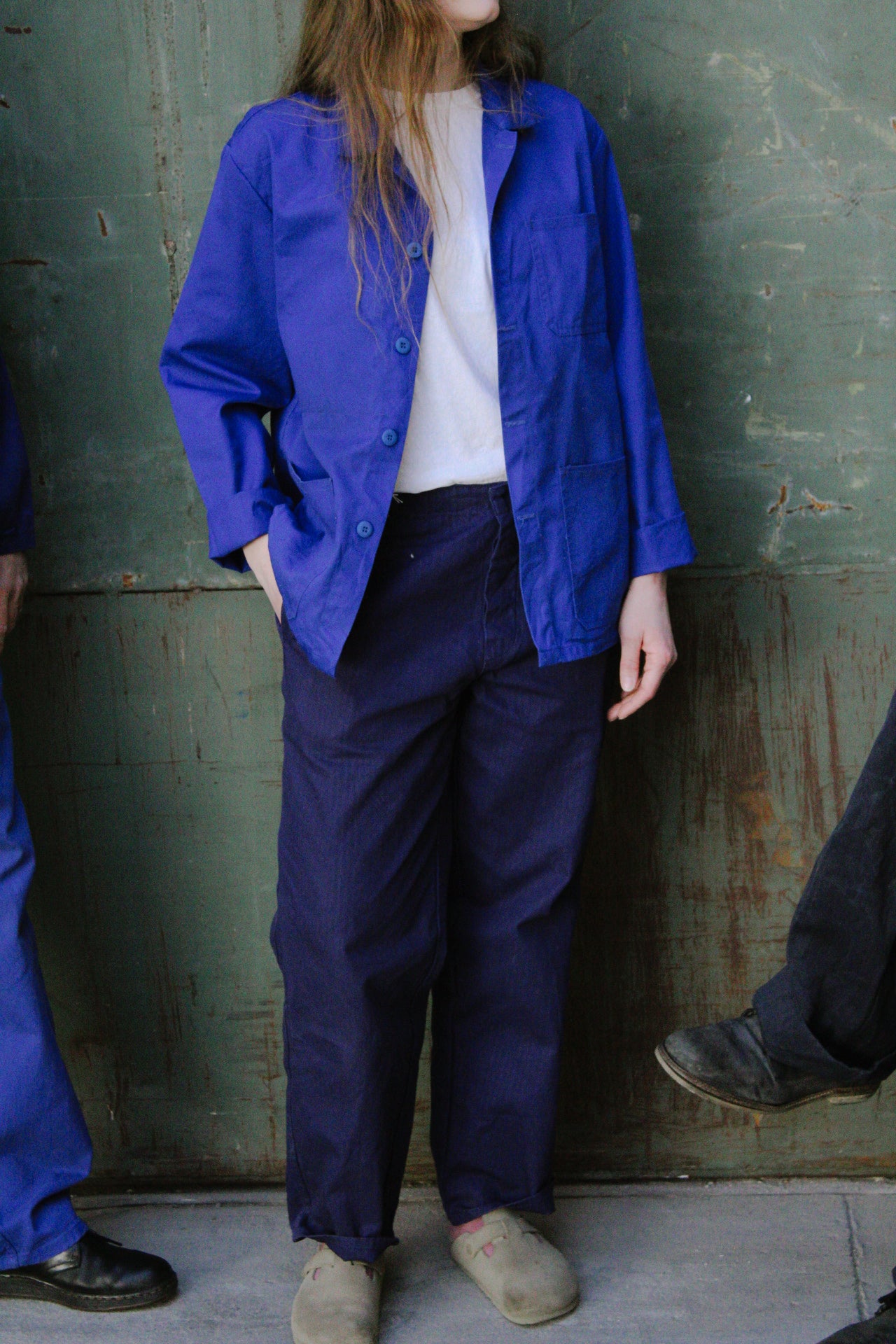 Vintage French Worker Jacket