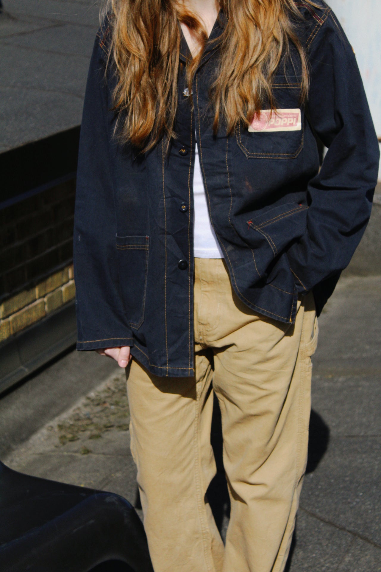 Vintage French Worker Jacket