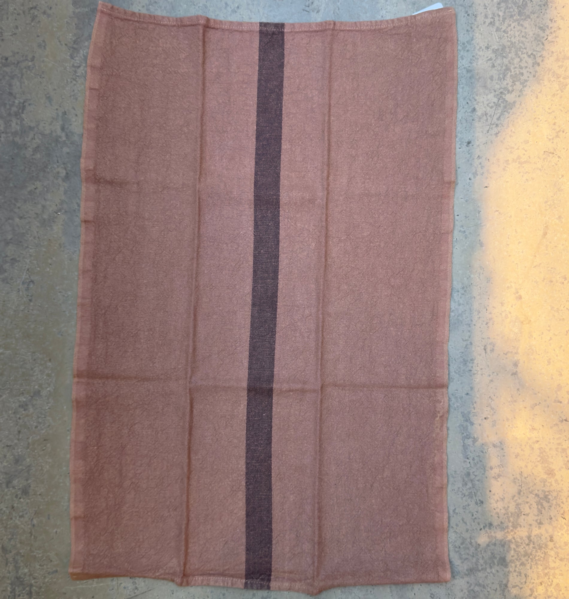 Kökshandduk "Torchon Doudou Raye" - Cafe au lait