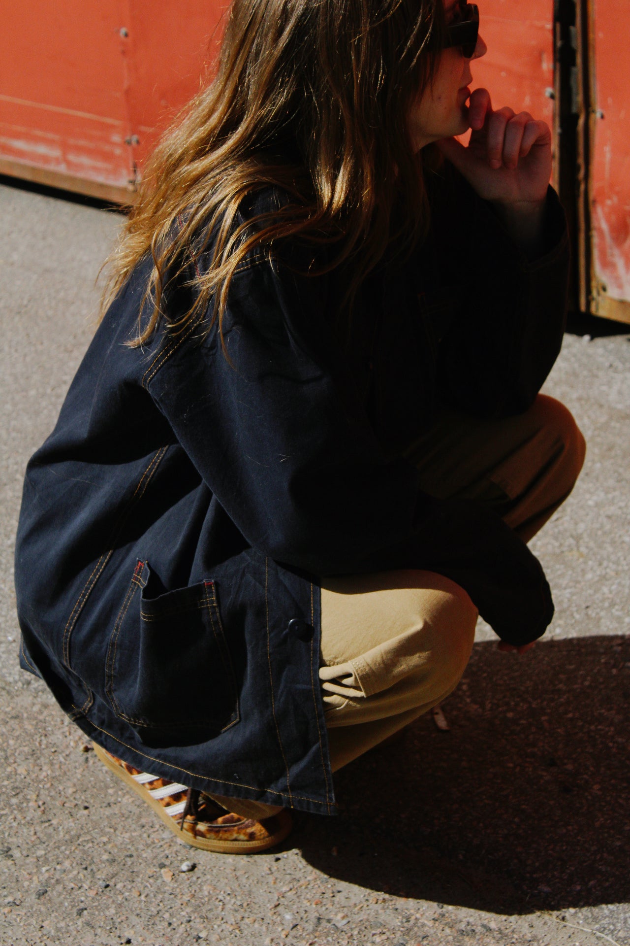 Vintage French Worker Jacket
