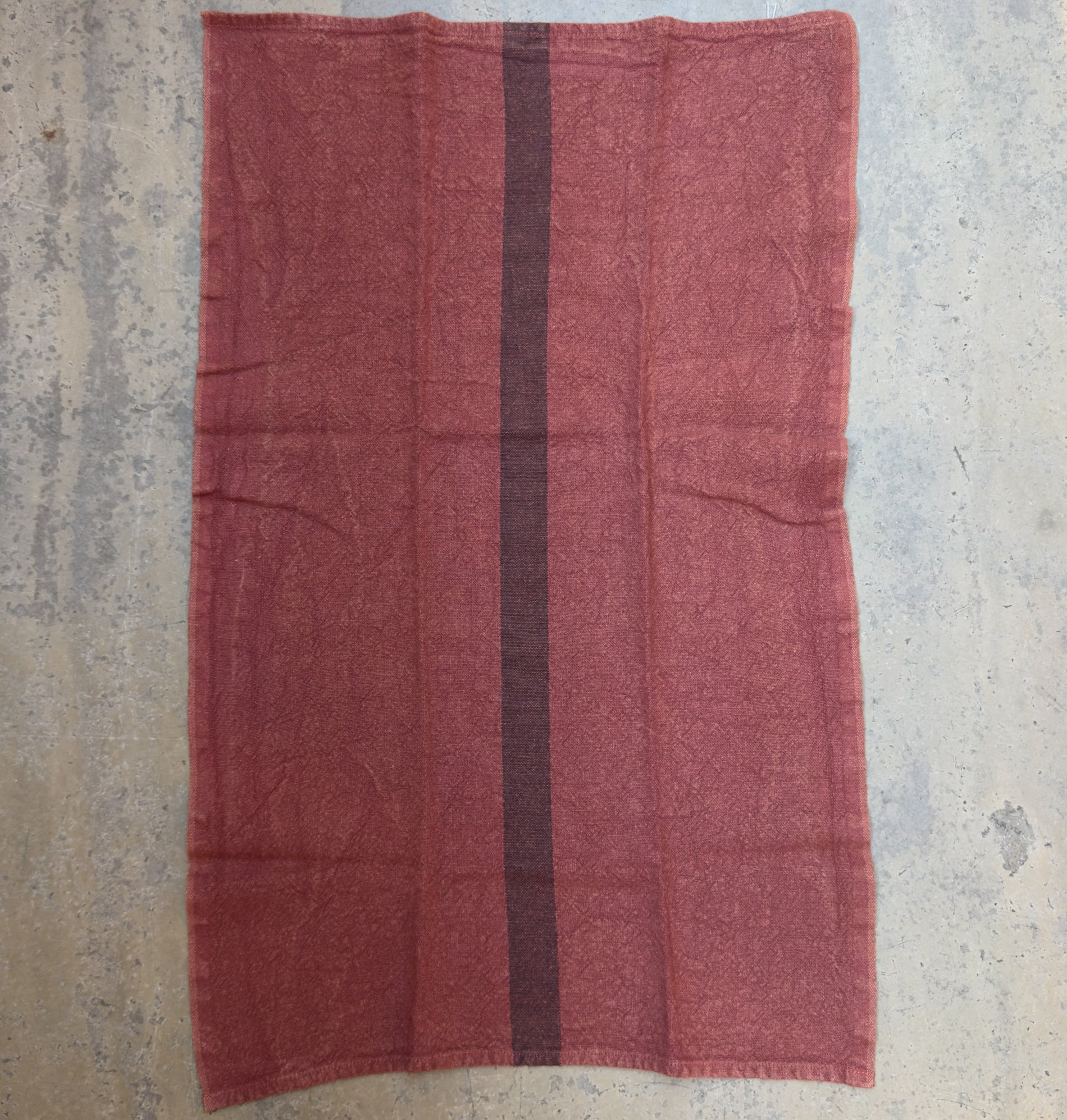 Kökshandduk "Torchon Doudou Raye" - Brique