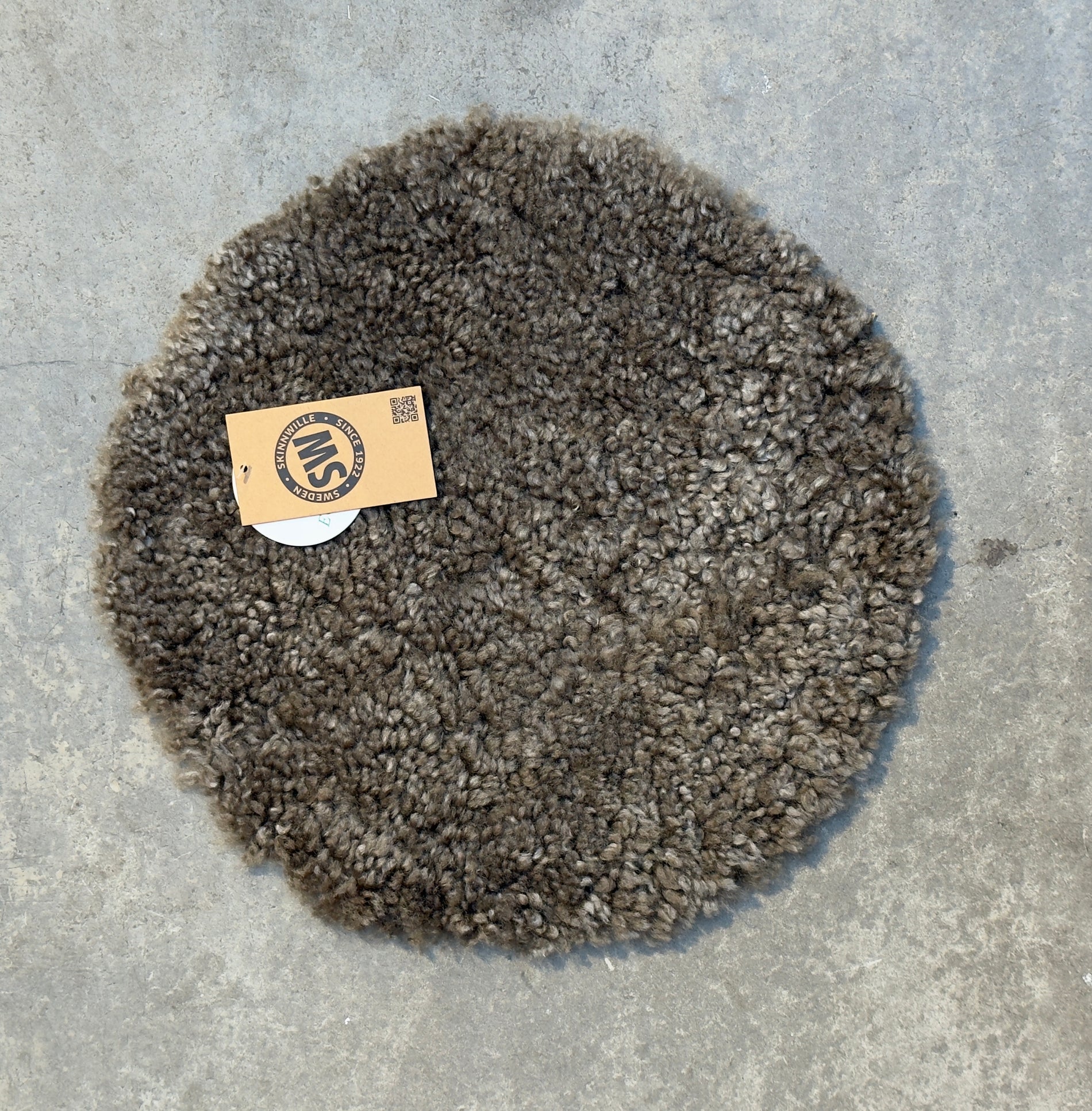 Curly seat pad - Sahara