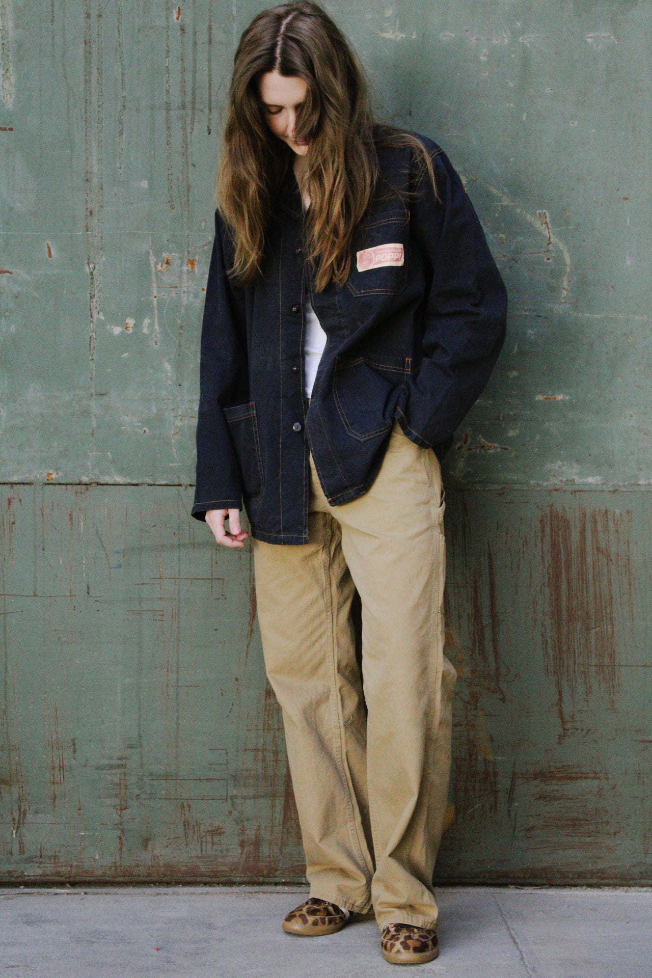 Vintage French Worker Jacket
