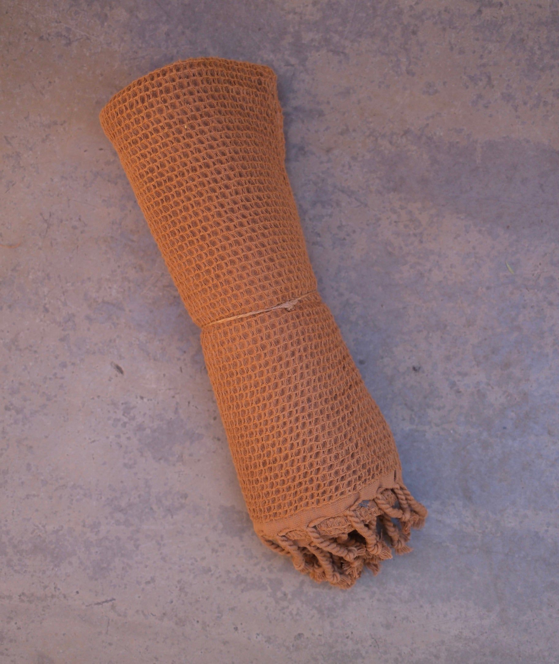 Fluffy Waffle Badlakan - Maroccan Henna (90x150cm)