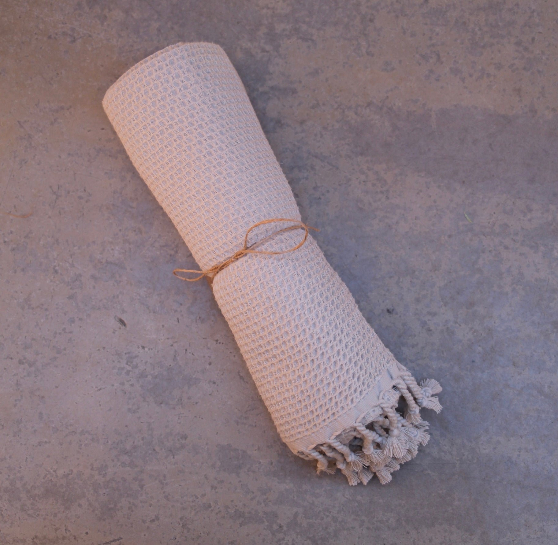 Fluffy Waffle Badlakan - Chestnut (90x150cm)