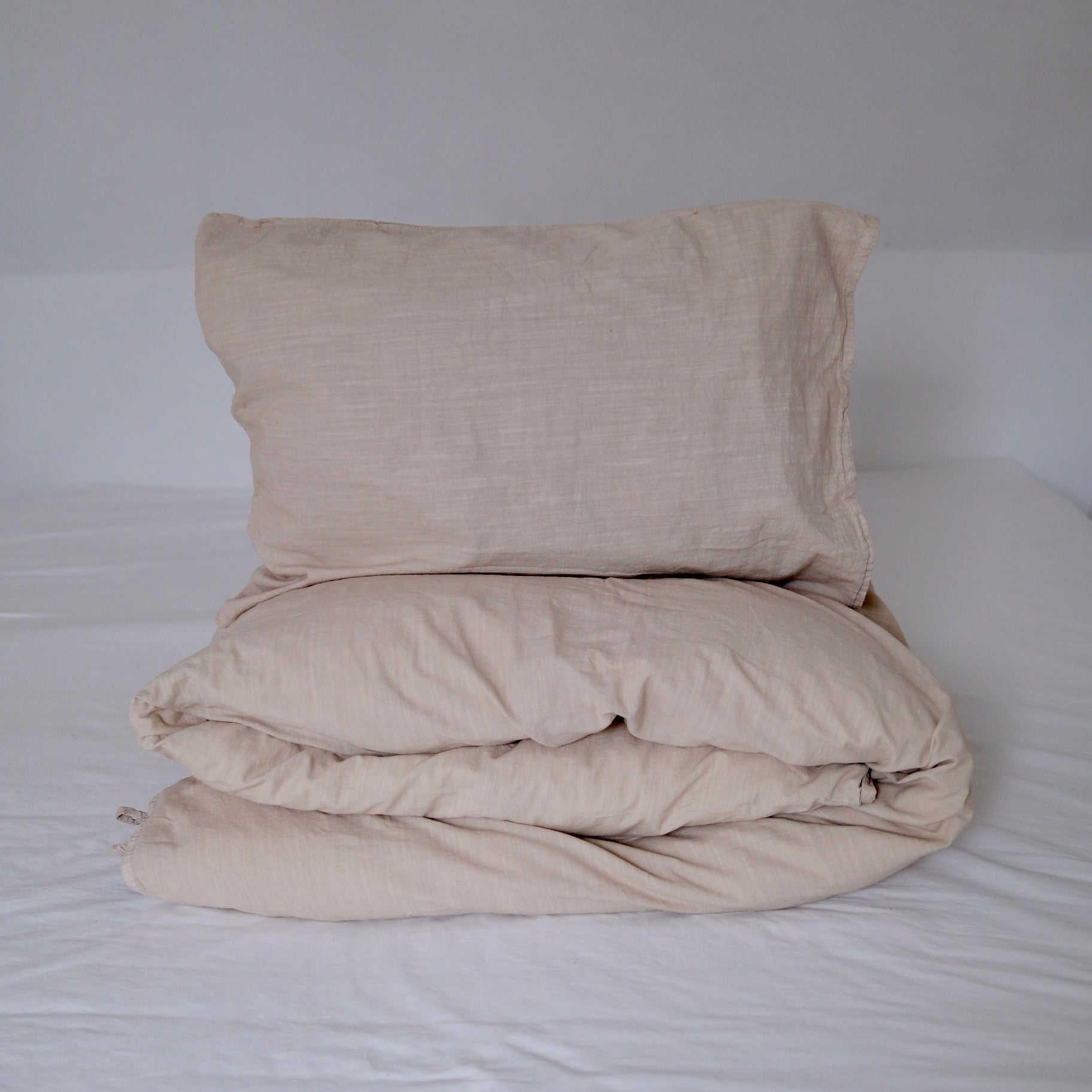 Påslakanset Gemini - Chestnut (150x210cm)