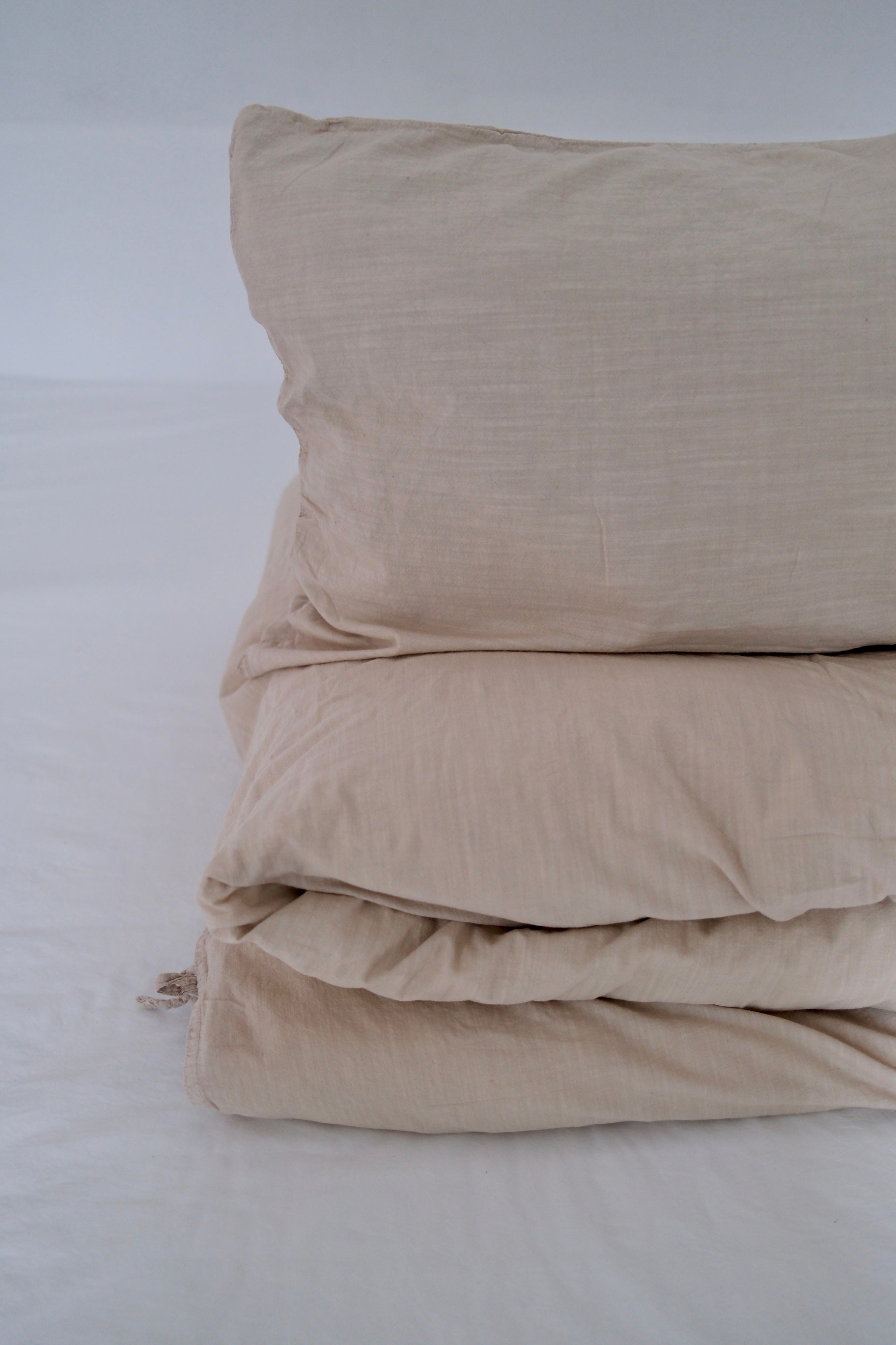 Påslakanset Gemini - Chestnut (150x210cm)