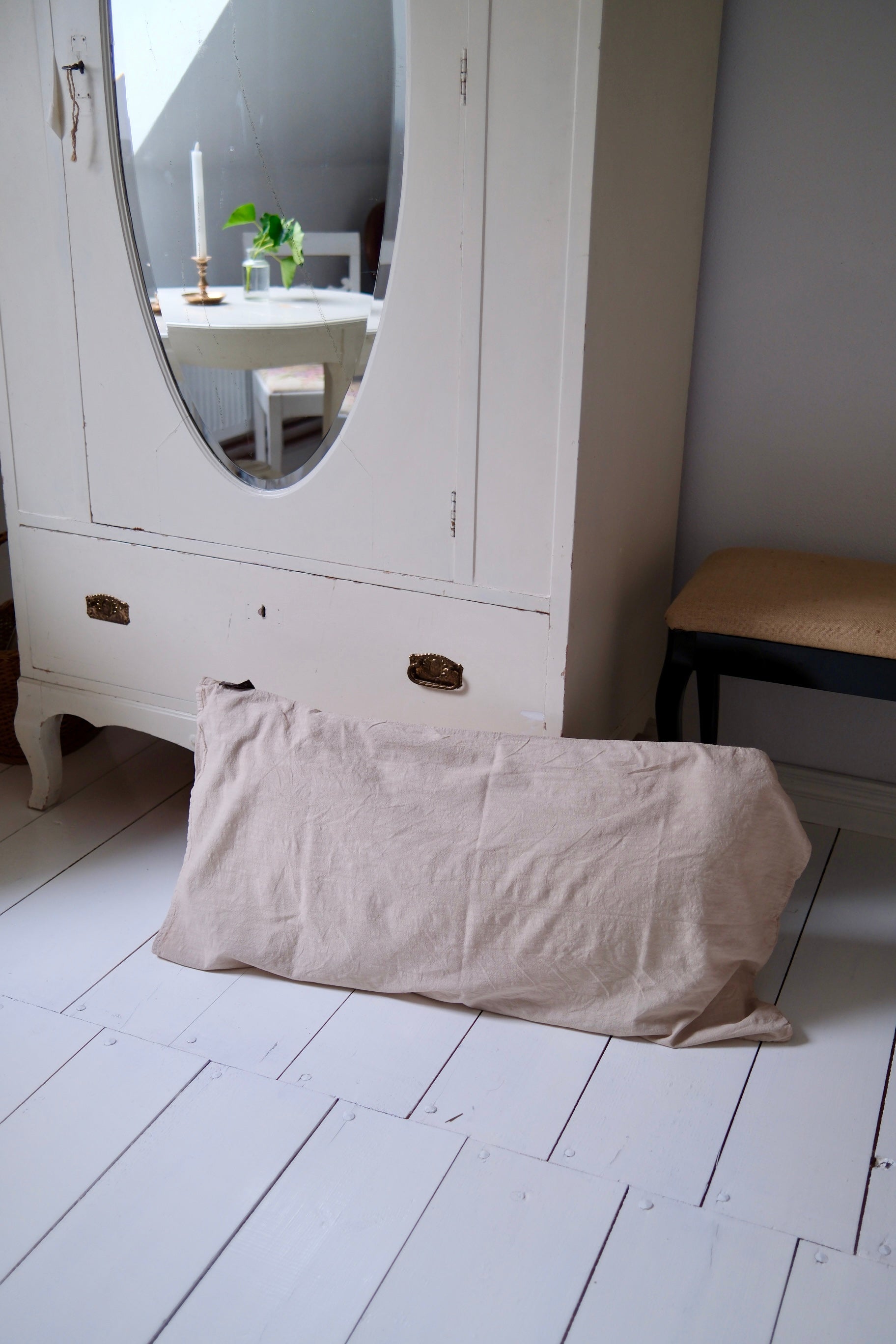 Kuddfodral Gemini - Chestnut (50x90cm)