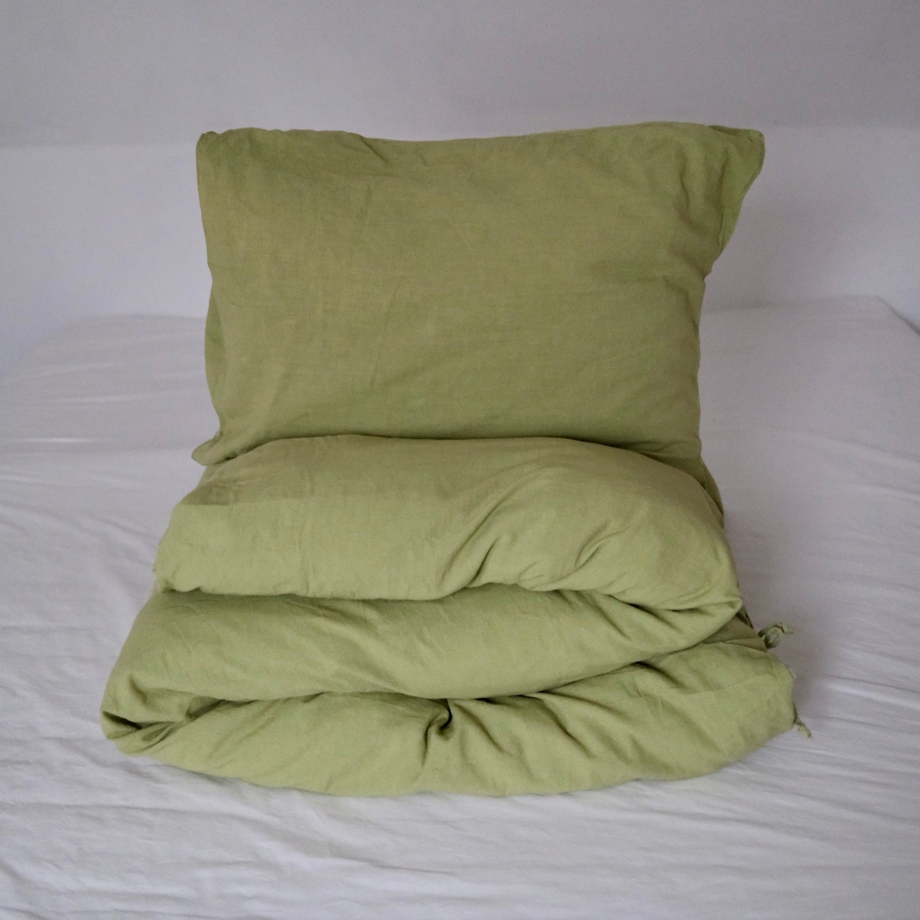 Påslakanset Gemini - Flavin green (150x210 cm)