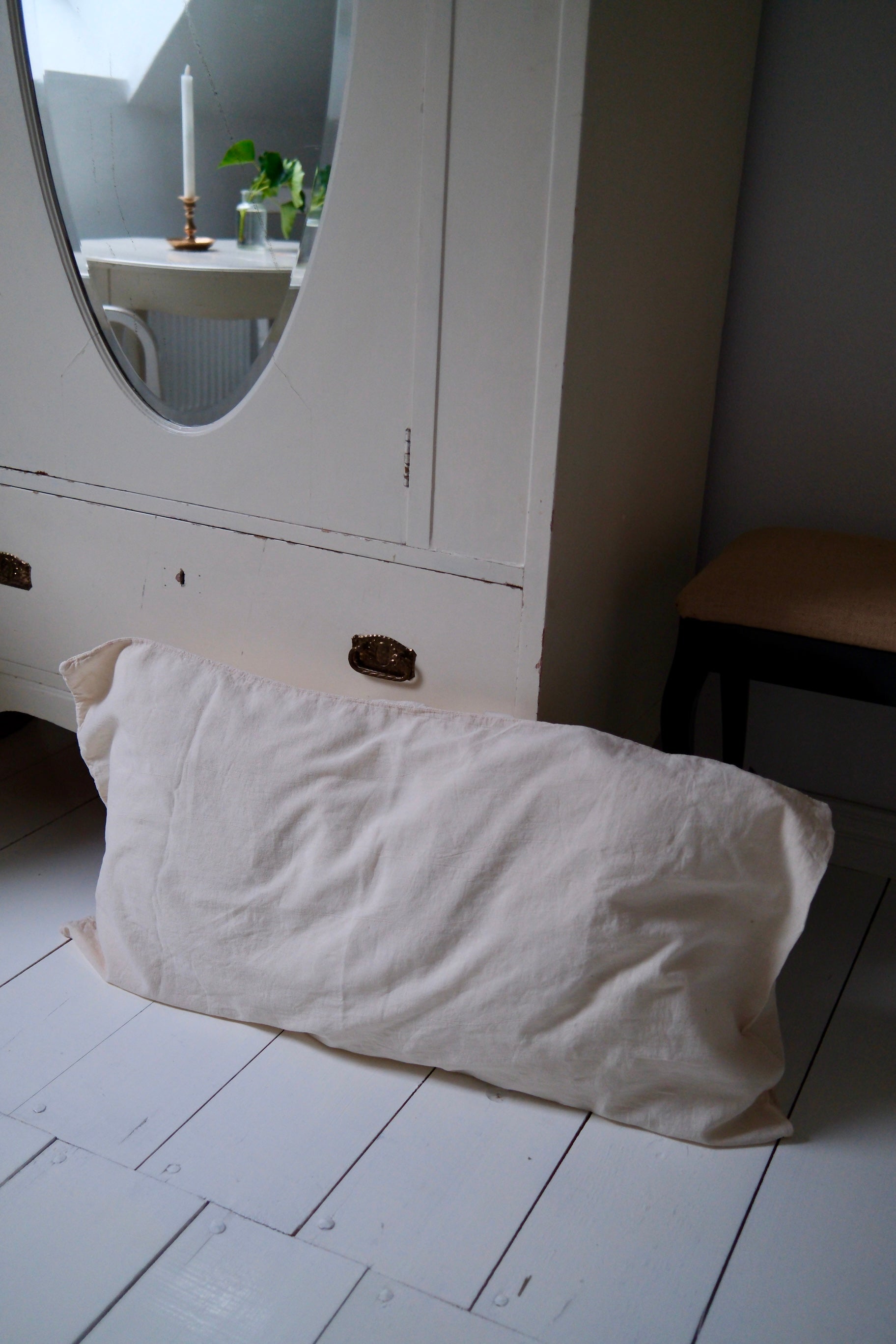 Kuddfodral Gemini - Tara powder (50x90cm)