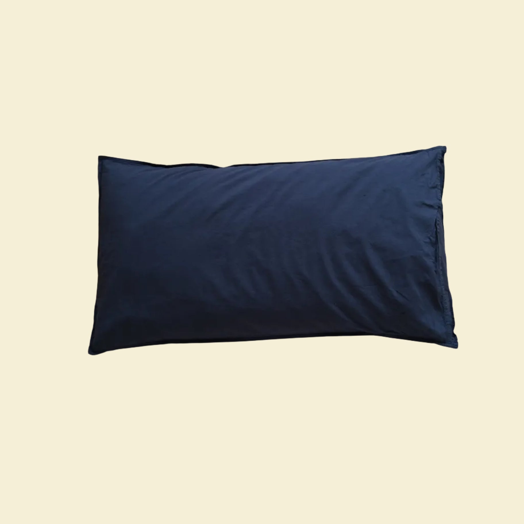 Kuddfodral Crinkle Phantom black 50x90cm