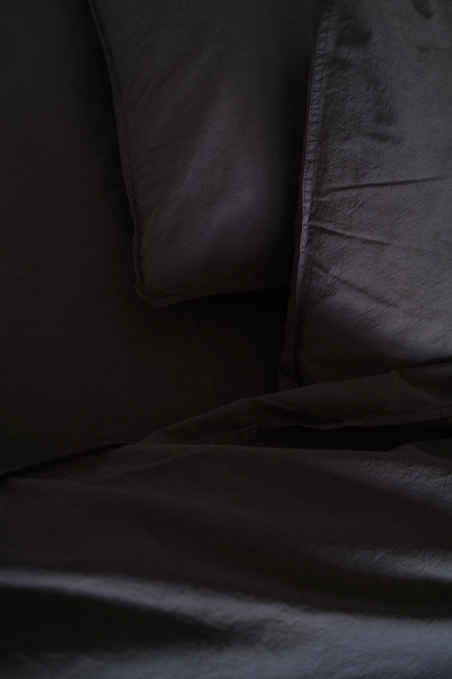 Lakan Crinkle Phantom black 240x260cm