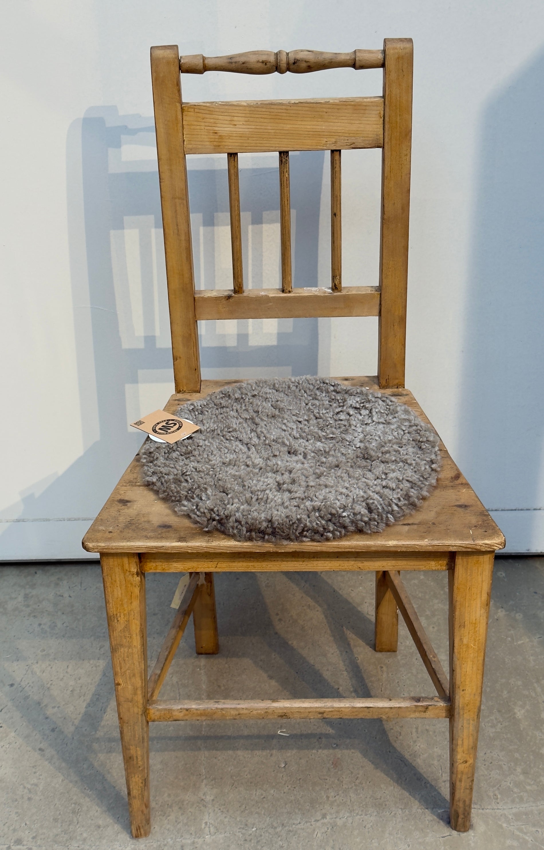 Curly seat pad - Sahara