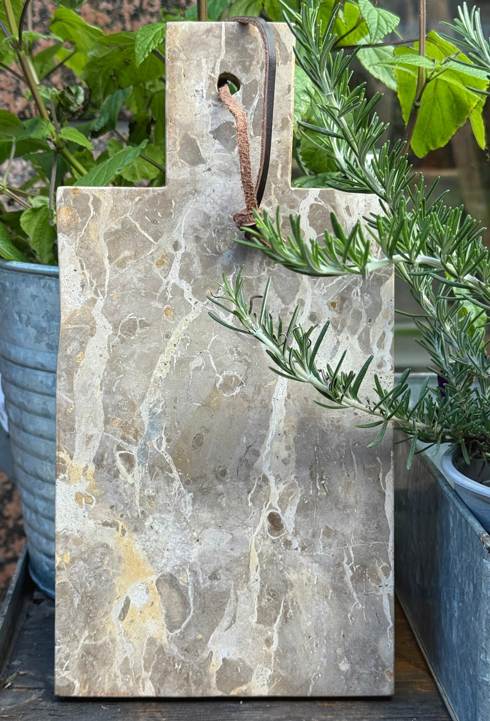 Skärbräda marmor - Beige