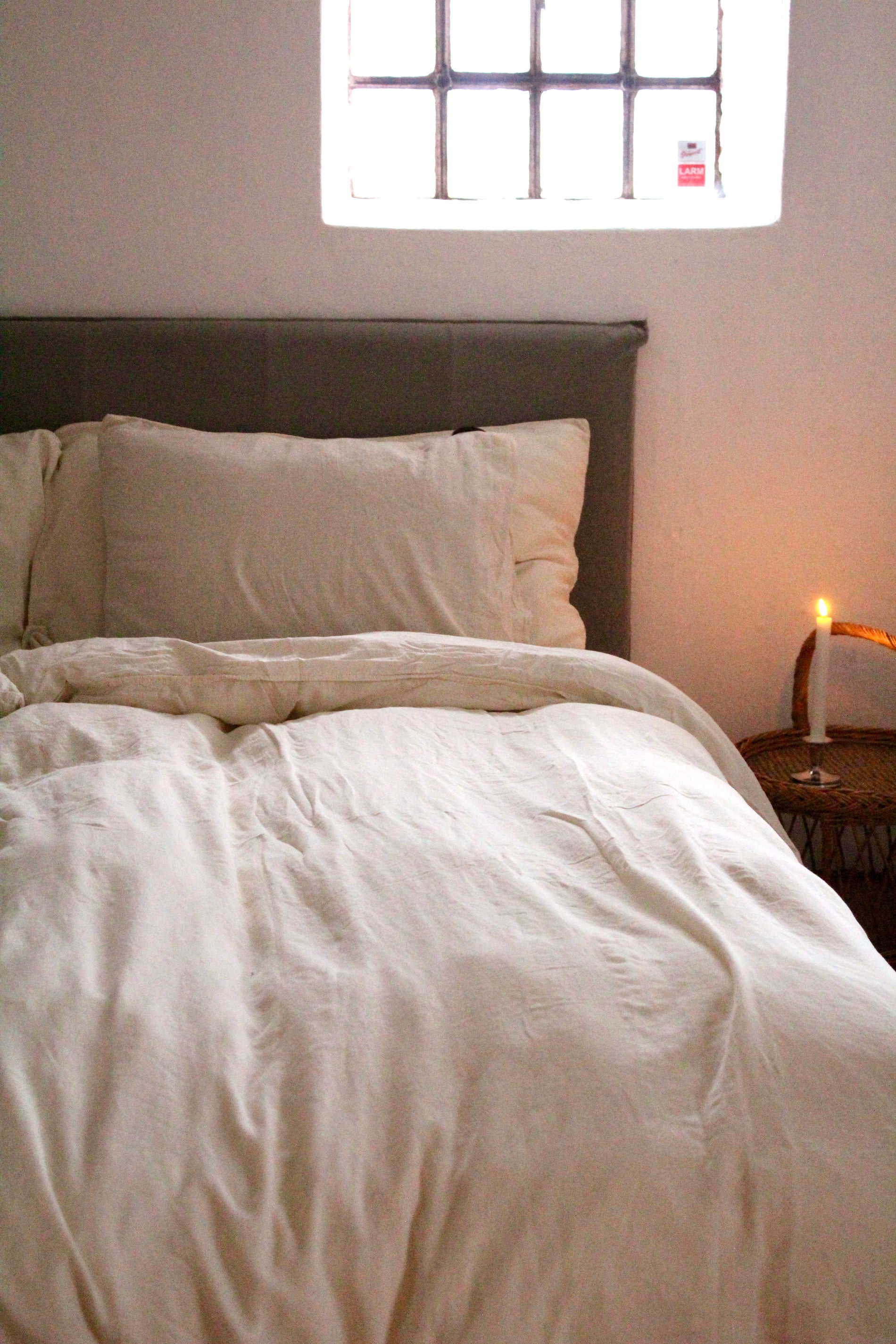 Påslakanset Gemini - Tara powder (150x210cm)