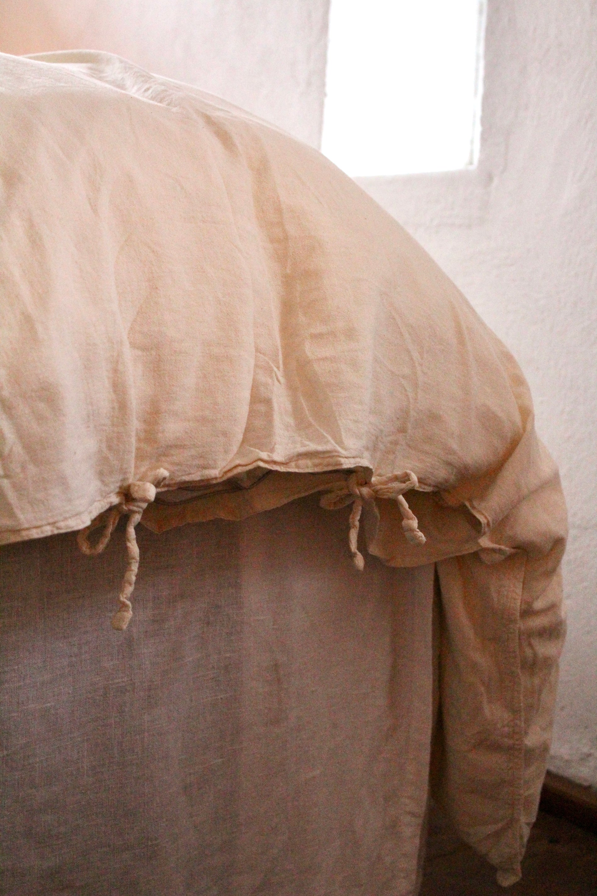 Påslakanset Gemini - Tara powder (230x220cm)