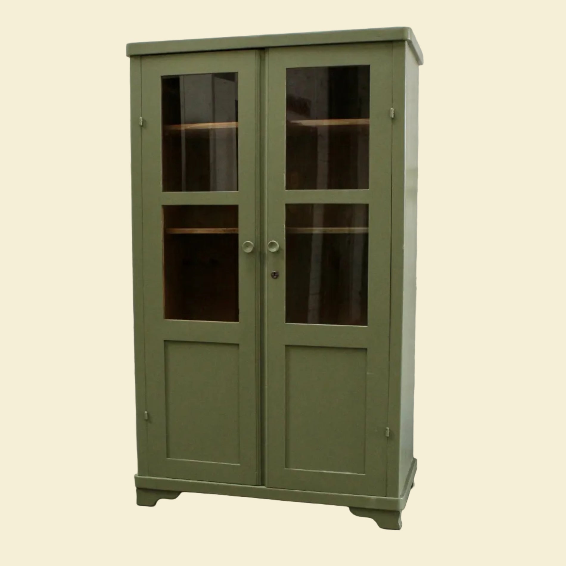 Vintage skåp grönt nr. 1711